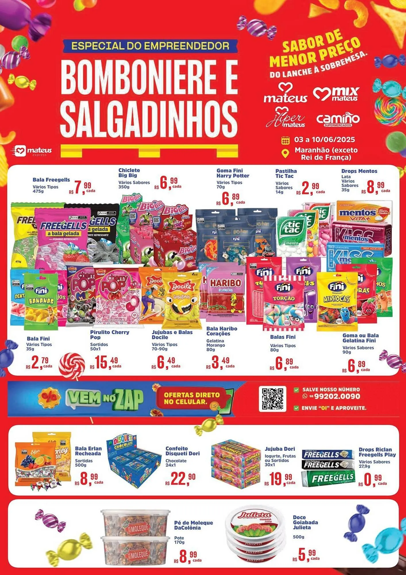 Encarte de Catálogo Supermercados Mateus 3 de junho até 10 de junho 2025 - Pagina 1