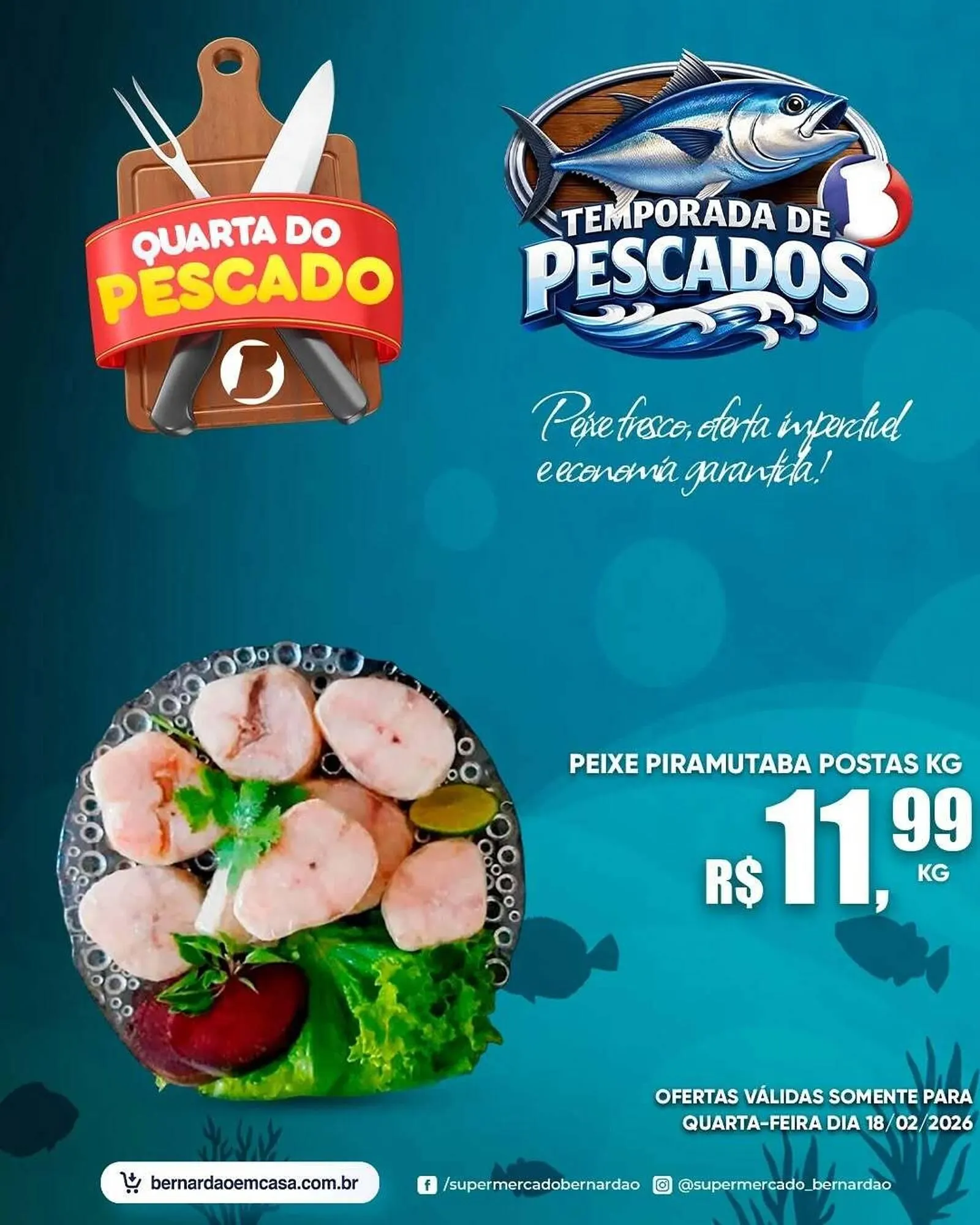 Encarte de Catálogo Supermercado Bernardão 18 de fevereiro até 18 de fevereiro 2026 - Pagina 4