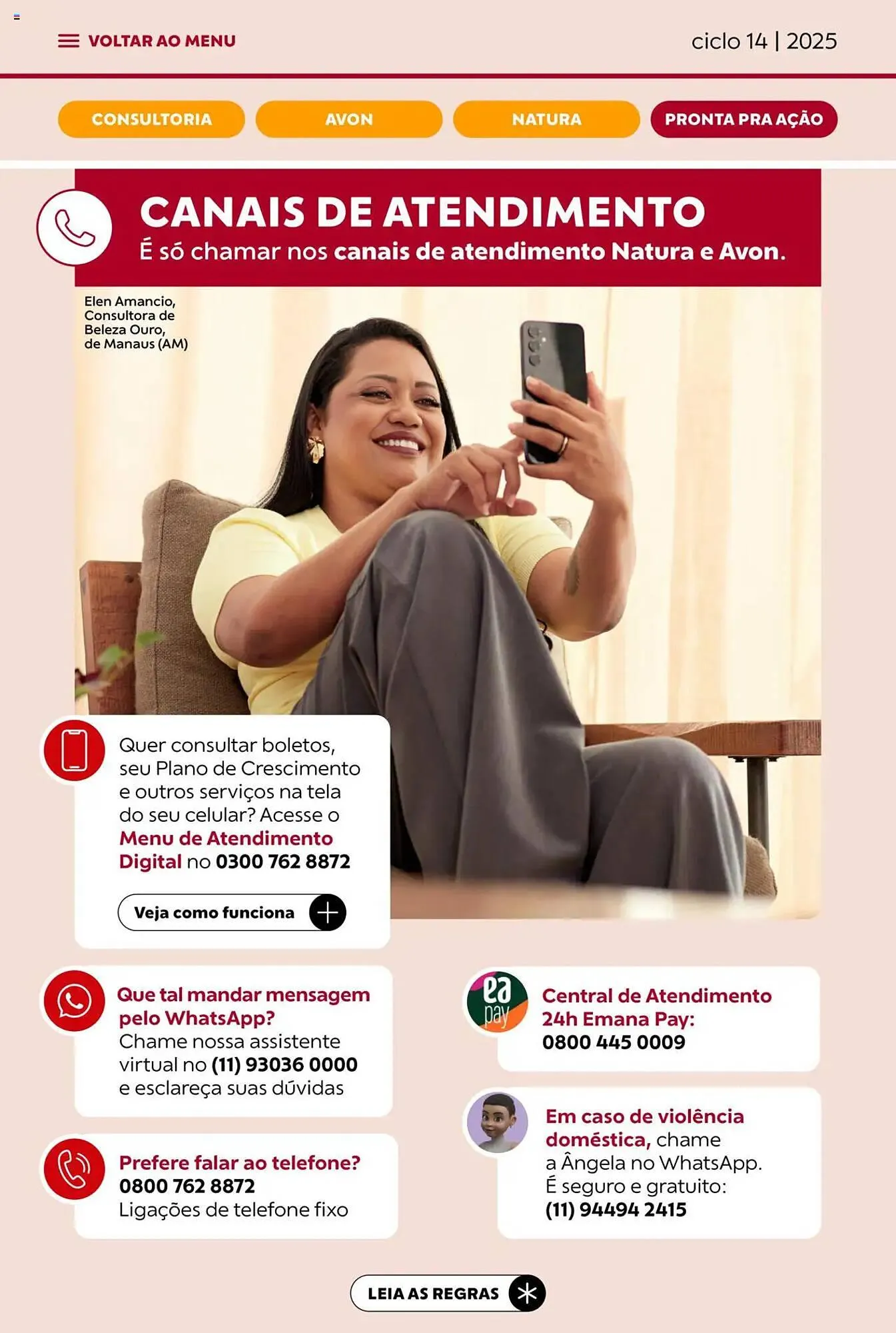 Encarte de Catálogo Avon 13 de agosto até 3 de setembro 2025 - Pagina 51