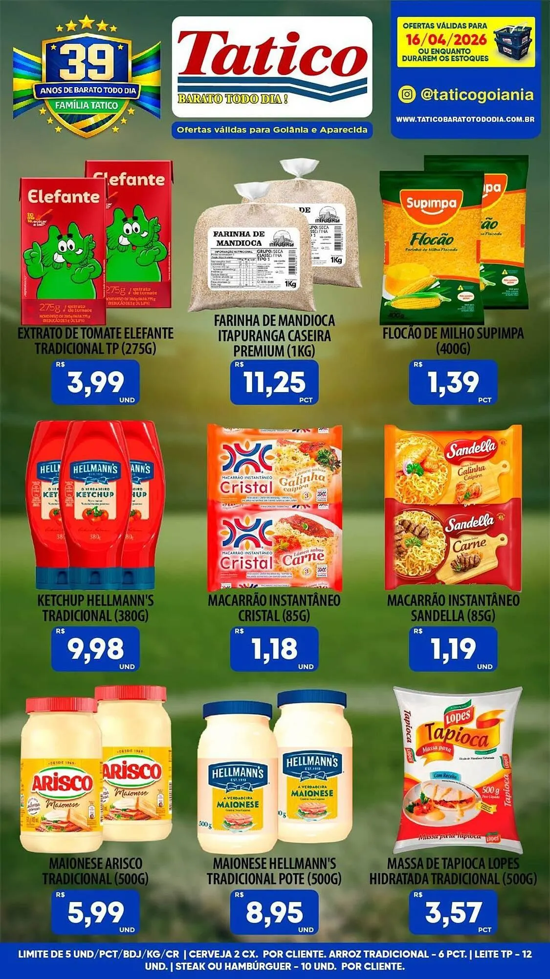 Encarte de Tabloide Tatico 16 de abril até 16 de abril 2026 - Pagina 3