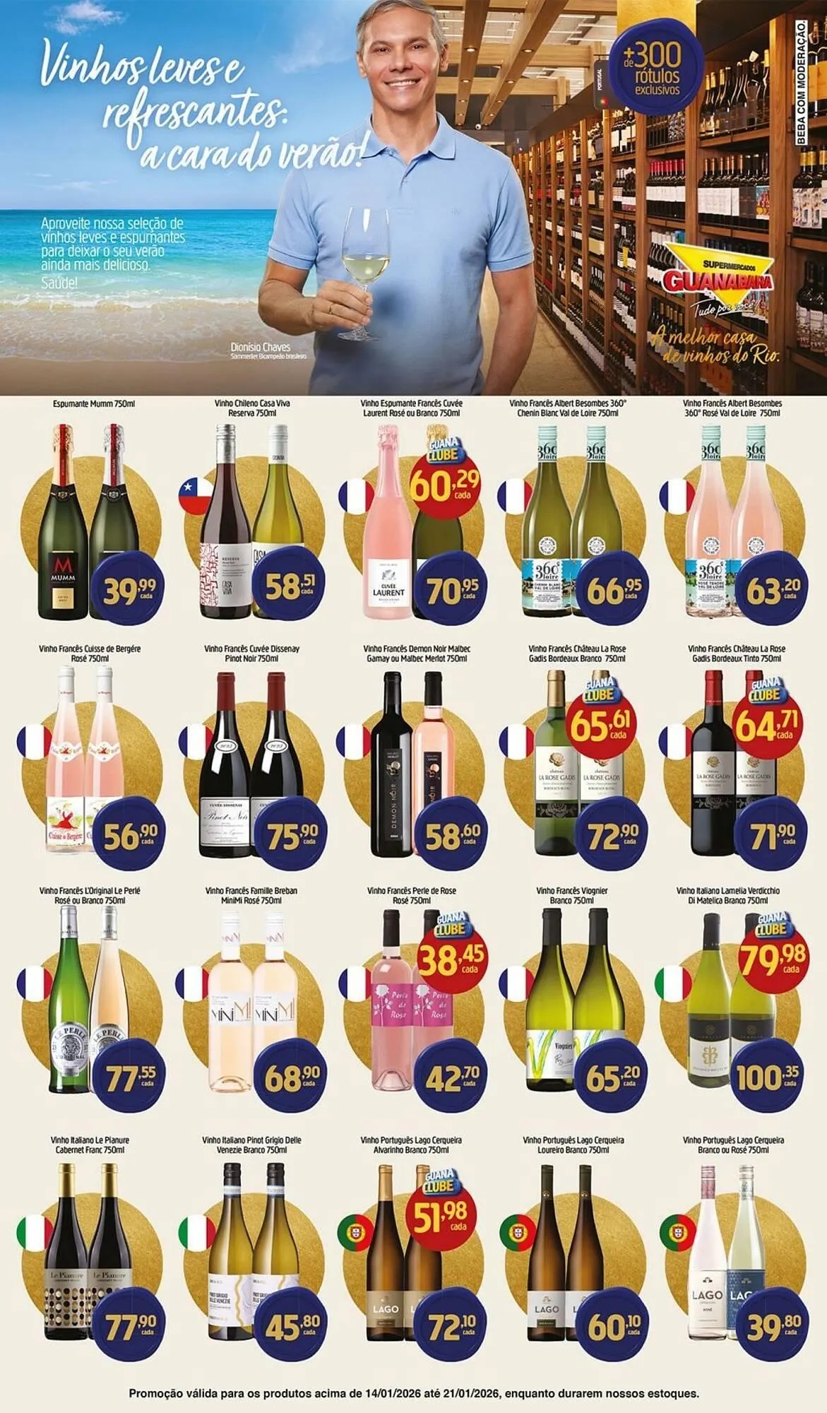 Encarte de Encarte Supermercados Guanabara 14 de janeiro até 21 de janeiro 2026 - Pagina 7