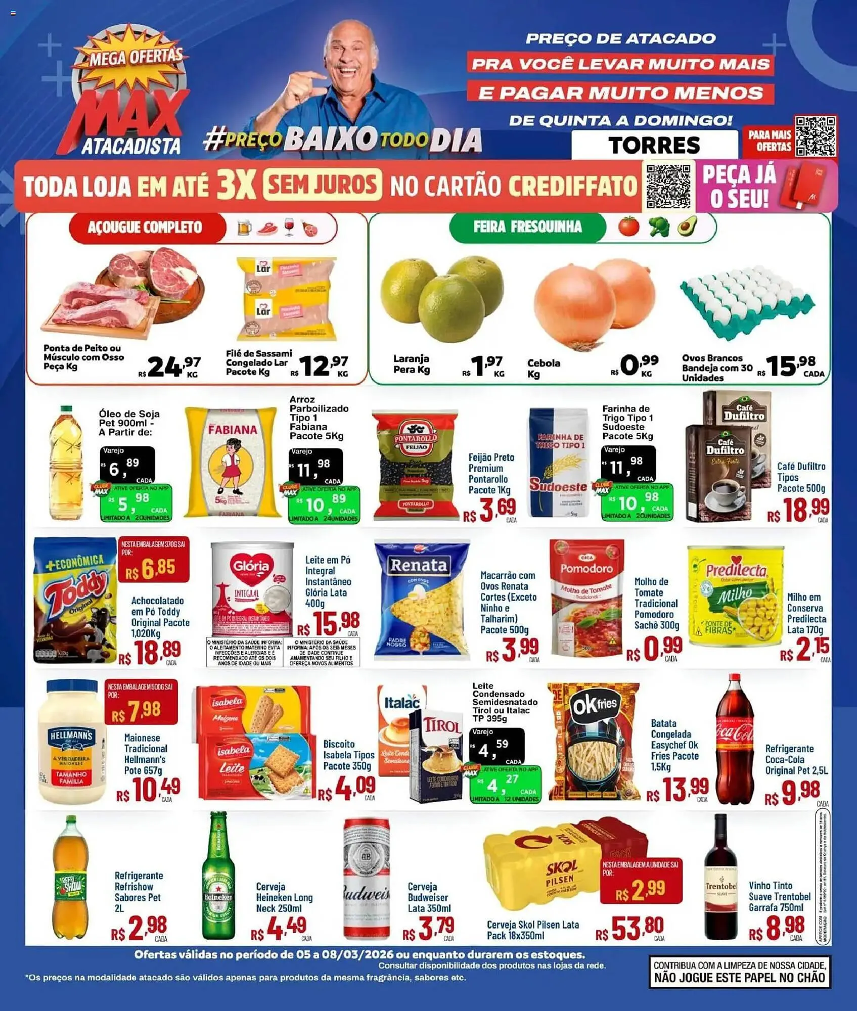 Encarte de Encarte Max Atacadista 5 de março até 8 de março 2026 - Pagina 1