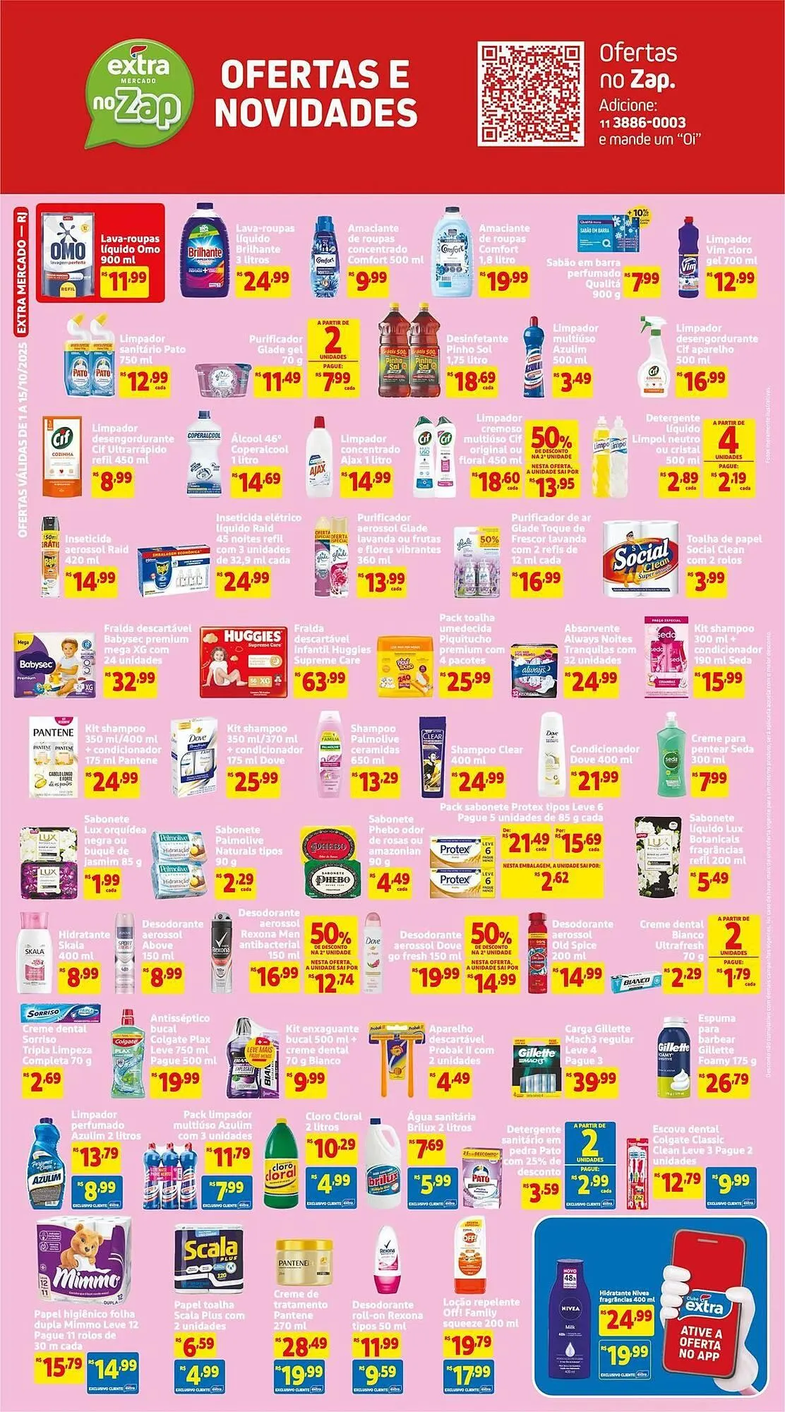 Encarte de Encarte Mercado Extra 1 de outubro até 15 de outubro 2025 - Pagina 5