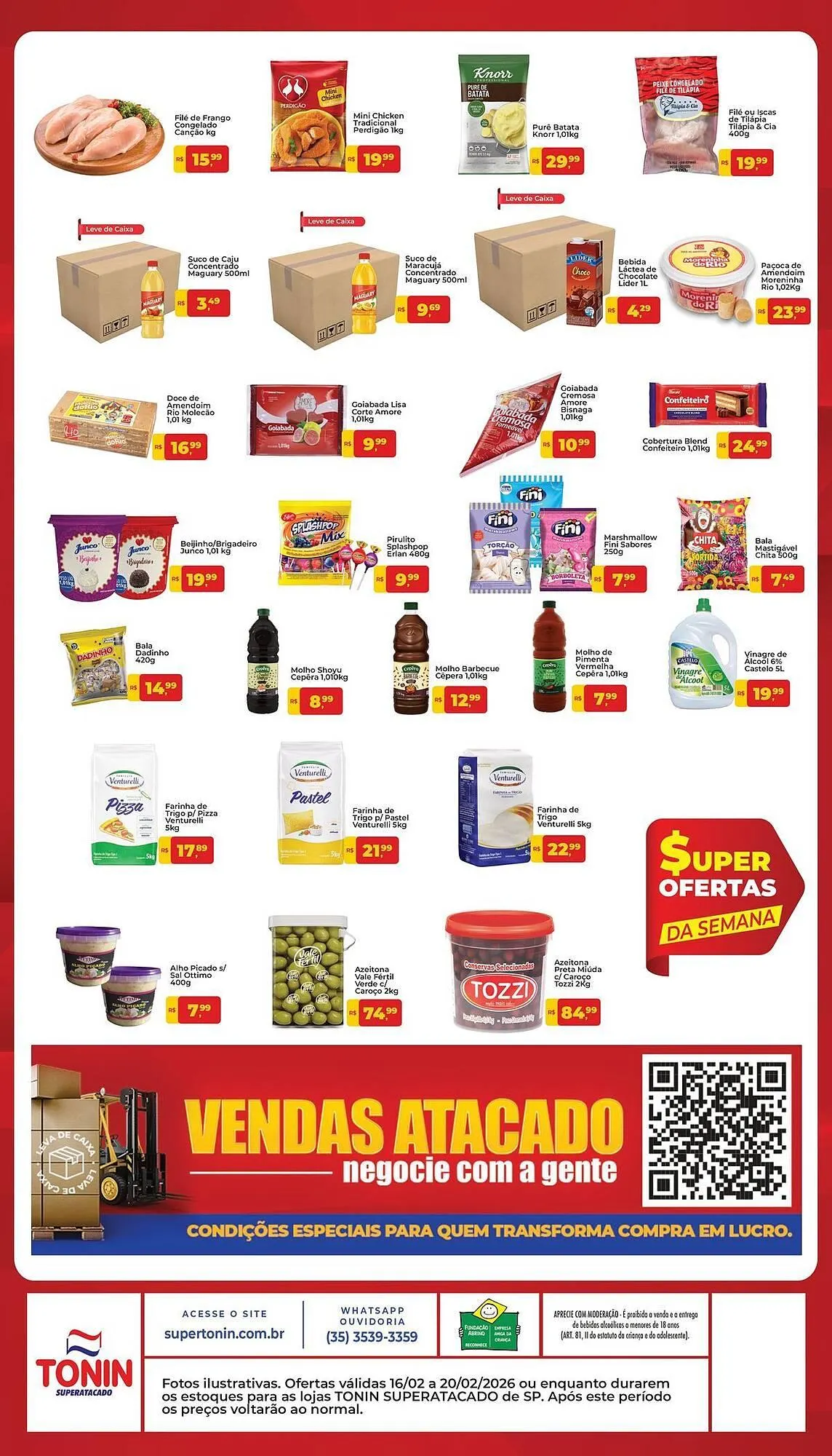 Encarte de Catálogo Tonin Superatacado 16 de fevereiro até 20 de fevereiro 2026 - Pagina 2