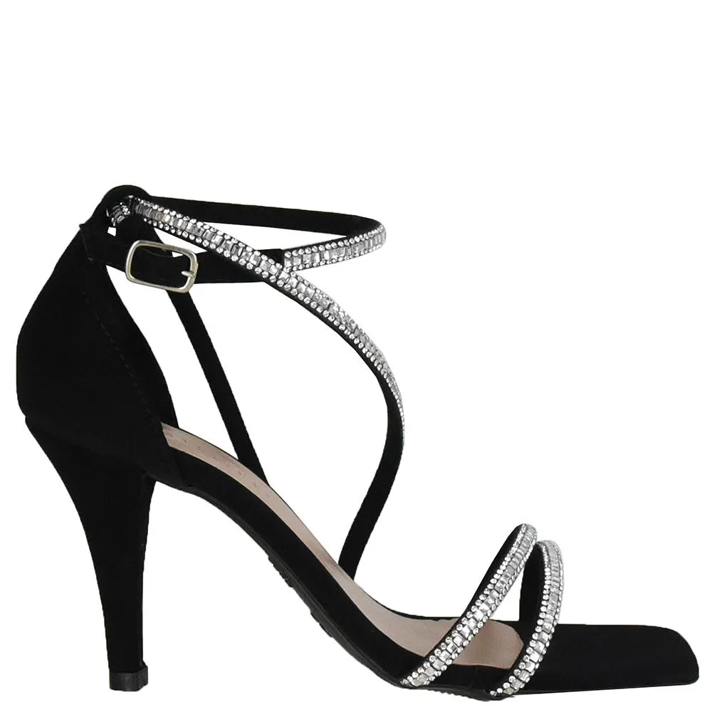 SANDALIA SALTO FINO PULSEIRA ESPELINHO DI SANTINNI