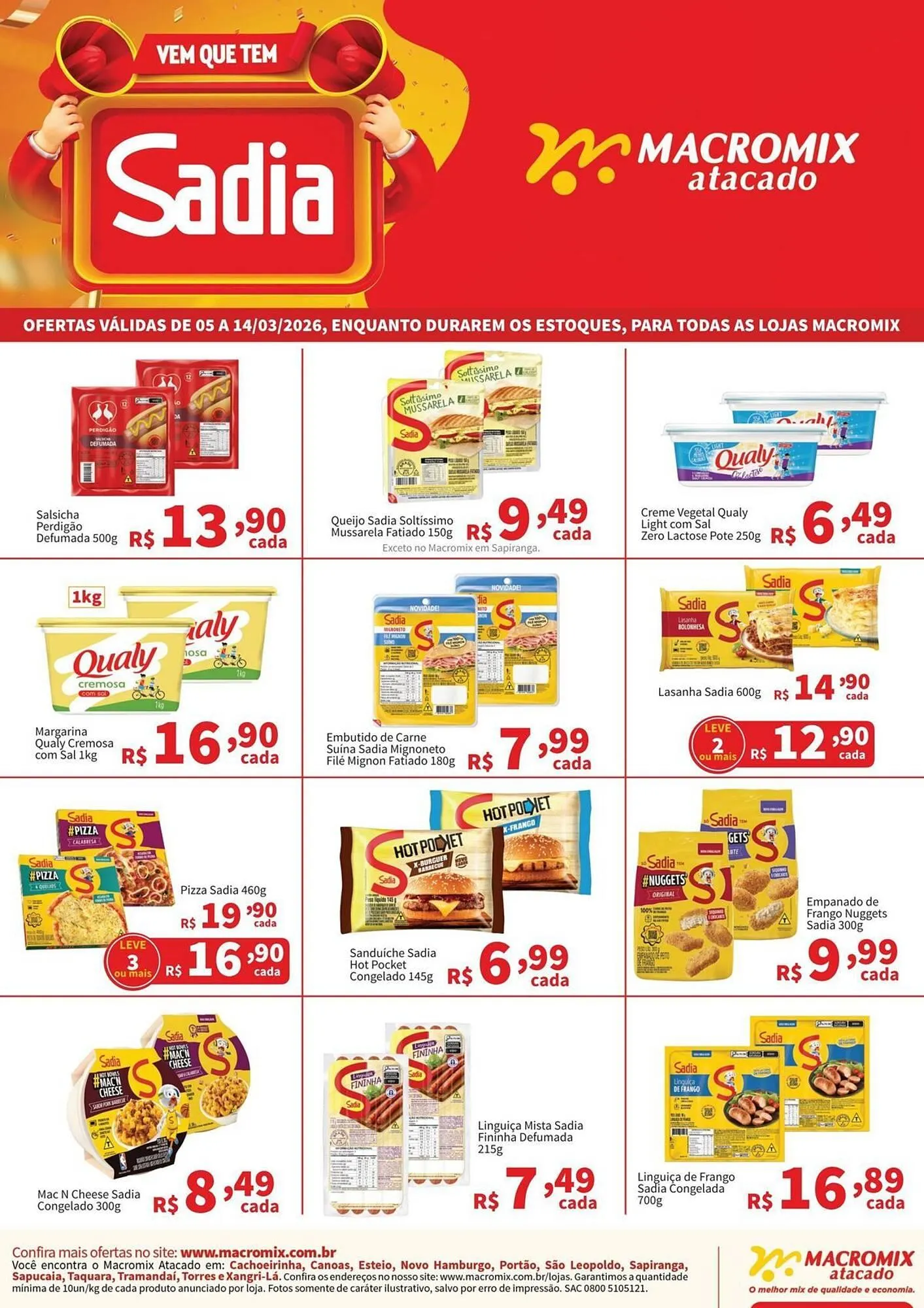 Encarte de Catálogo Macromix Atacado 5 de março até 14 de março 2026 - Pagina 1