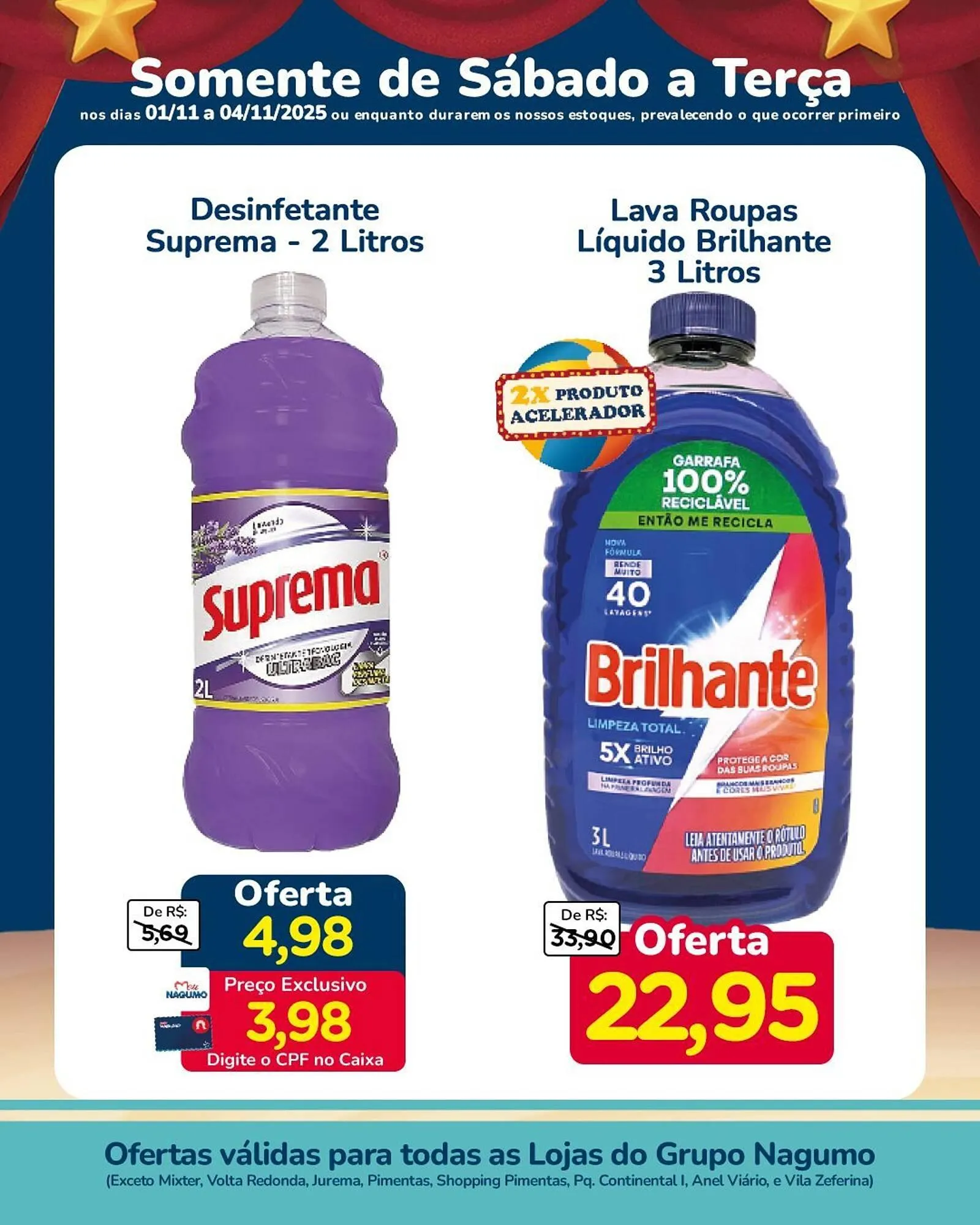 Encarte de Folheto Nagumo 1 de novembro até 4 de novembro 2025 - Pagina 4