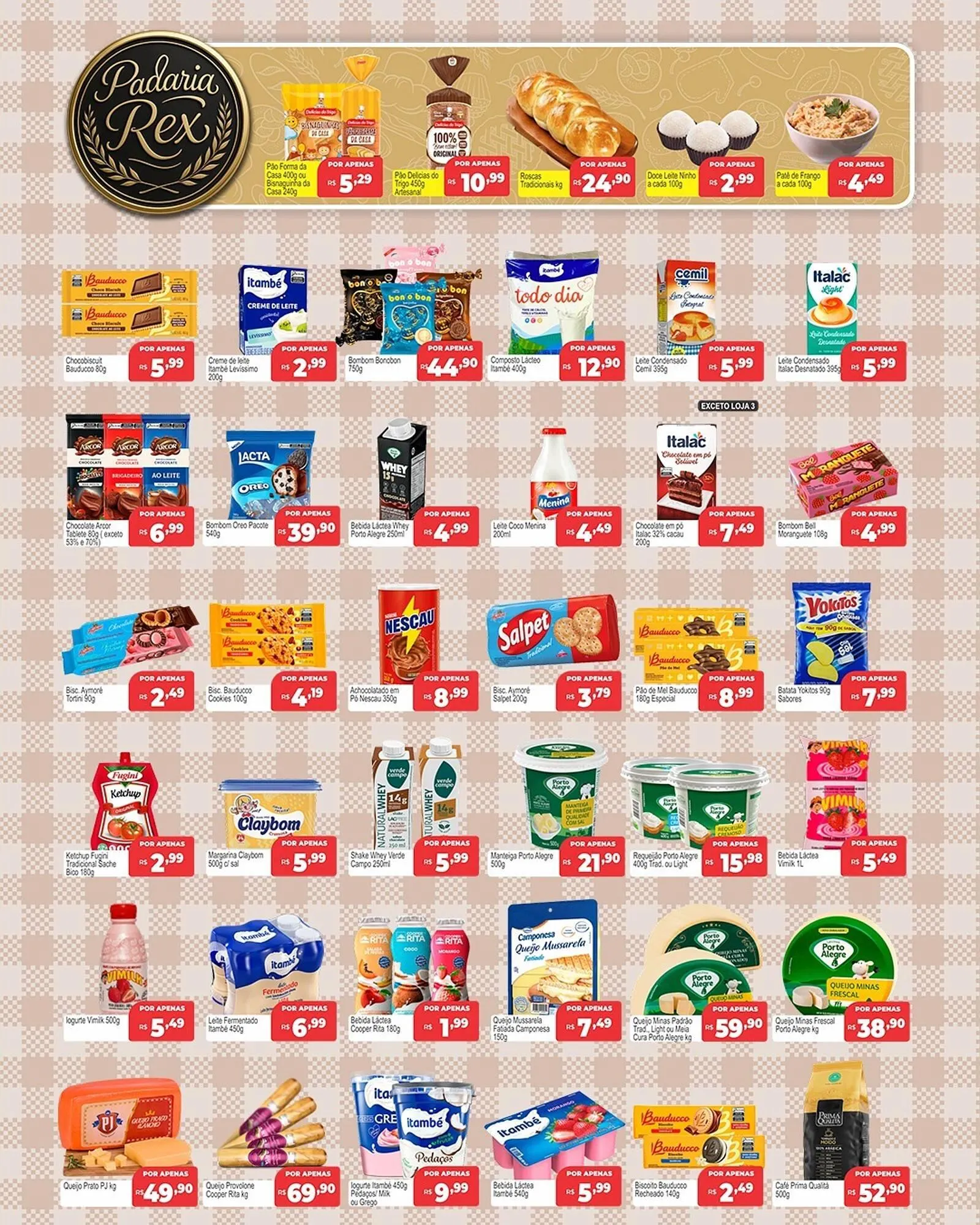 Encarte de Catálogo Supermercados Rex 29 de maio até 11 de junho 2025 - Pagina 3