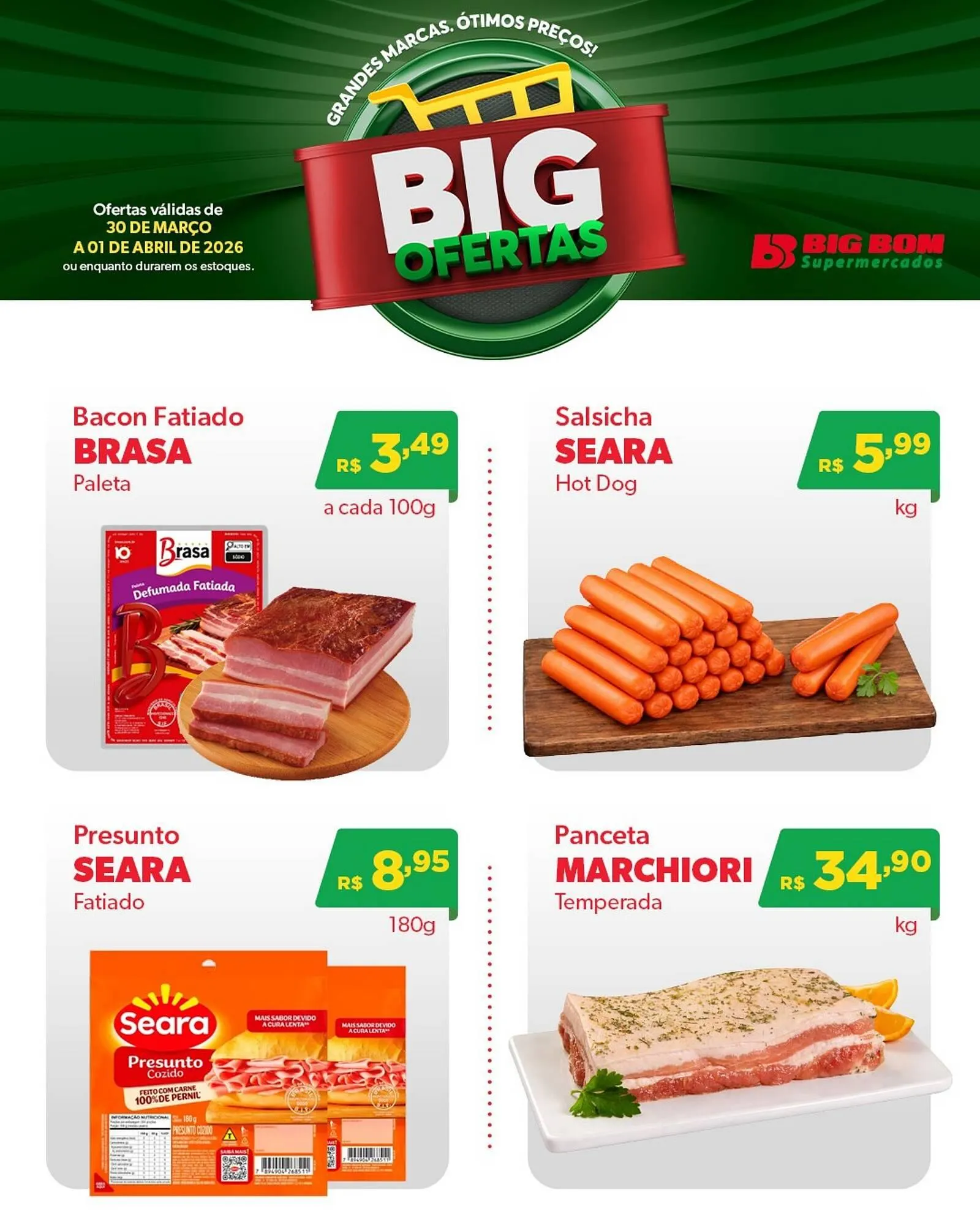 Encarte de Catálogo Big Bom Supermercados 30 de março até 1 de abril 2026 - Pagina 5