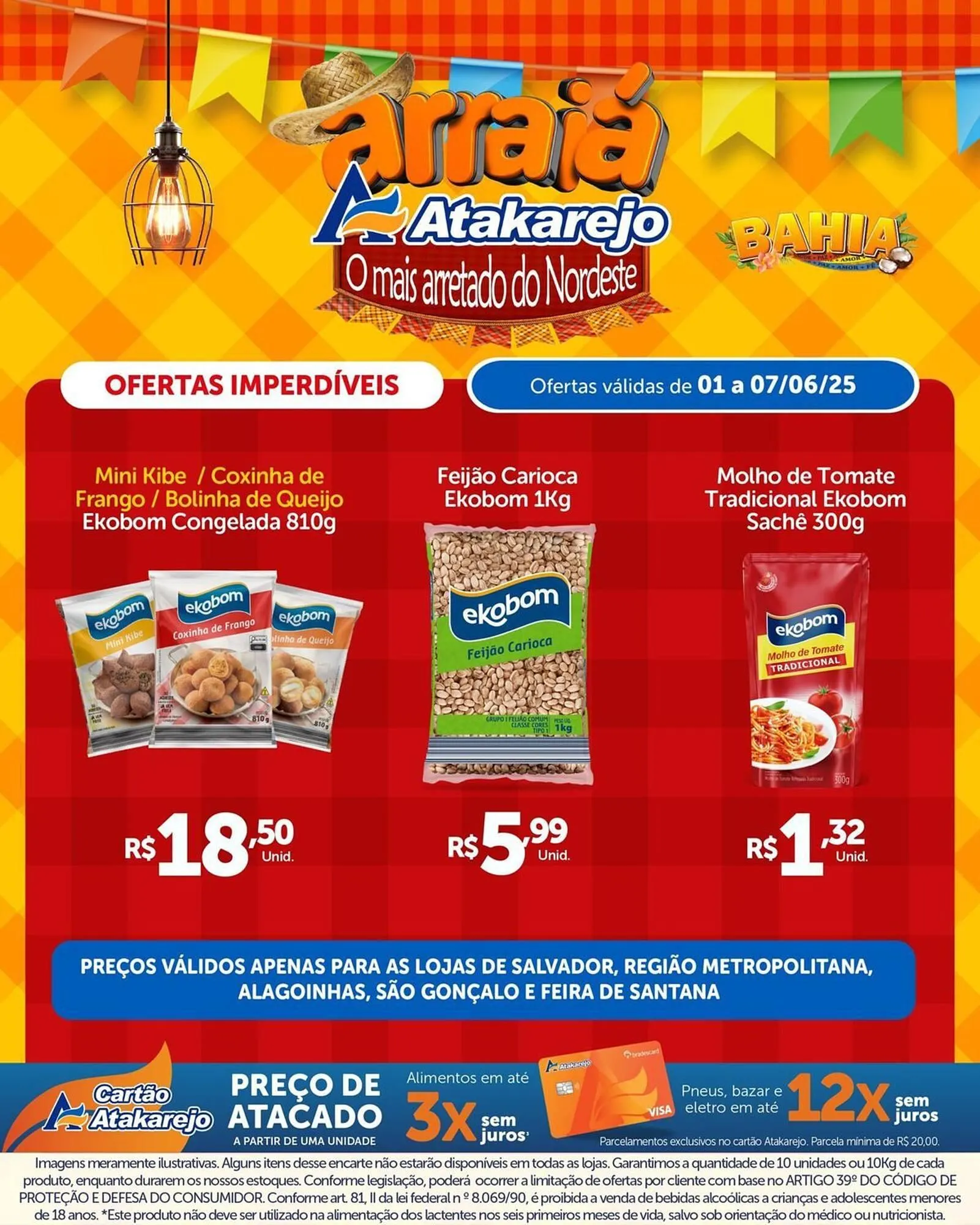 Encarte de Catálogo Atakarejo 1 de junho até 7 de junho 2025 - Pagina 1
