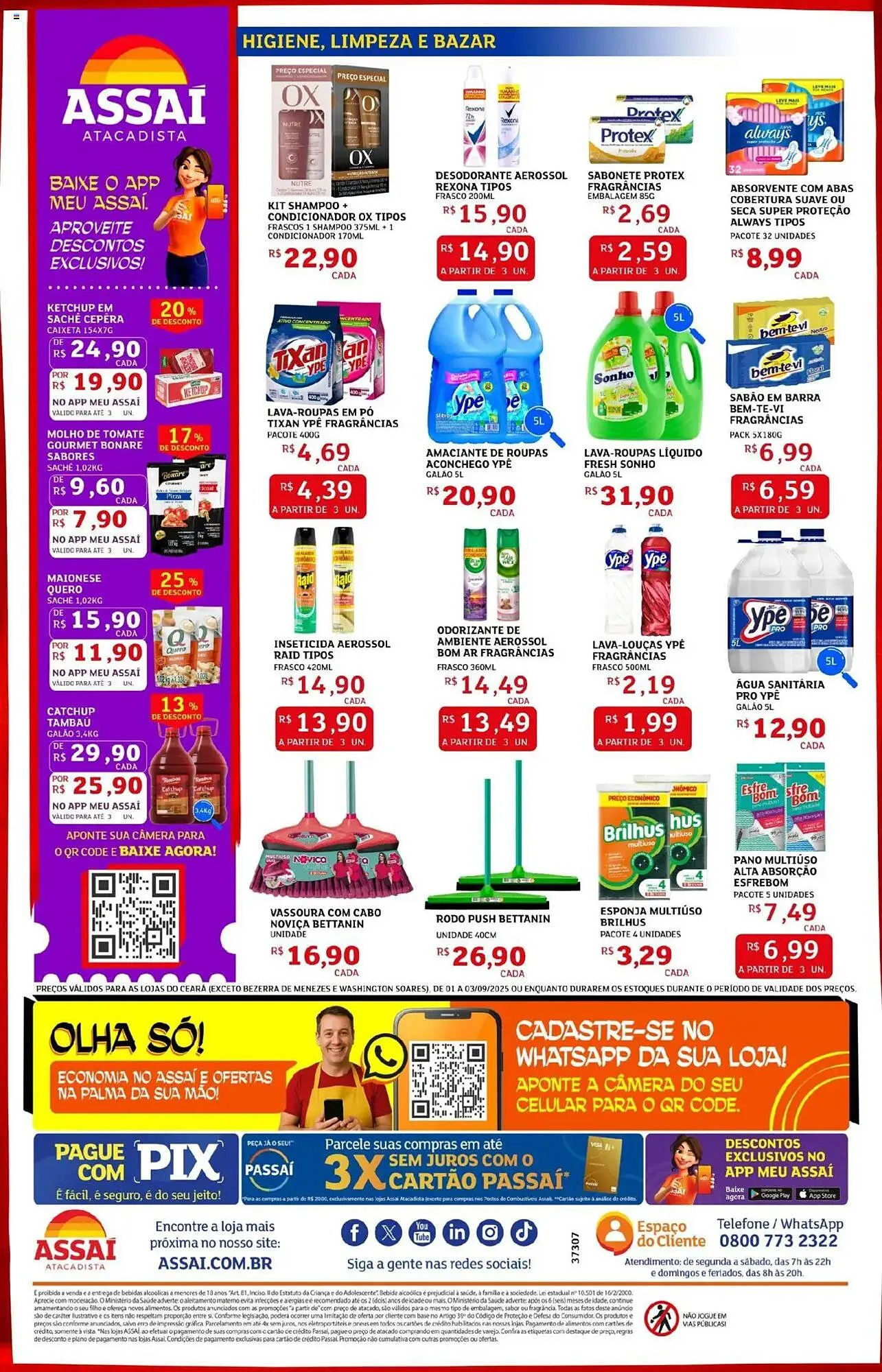 Encarte de Catálogo Assaí Atacadista 1 de setembro até 3 de setembro 2025 - Pagina 2