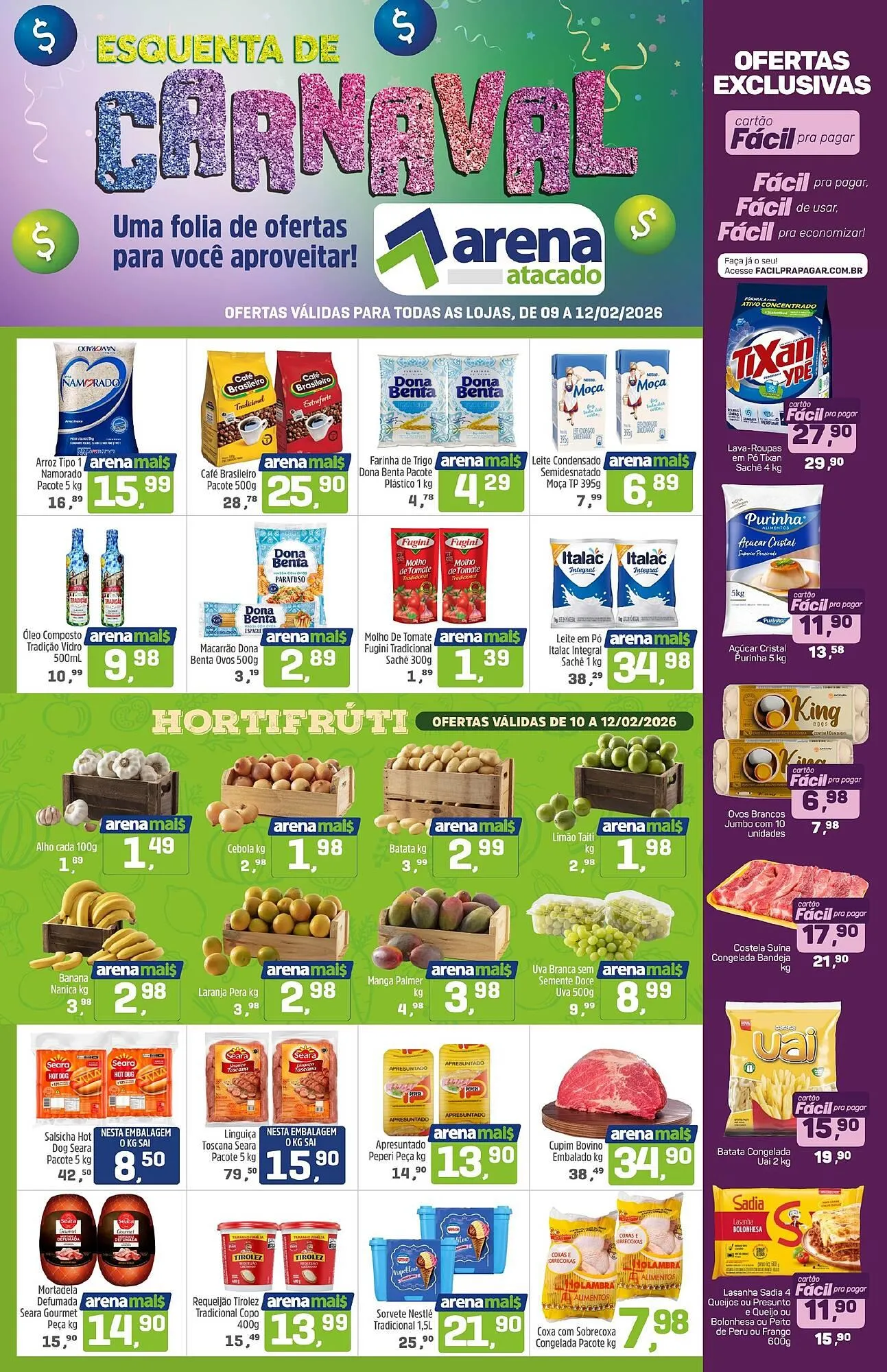 Folheto Arena Atacado - 1