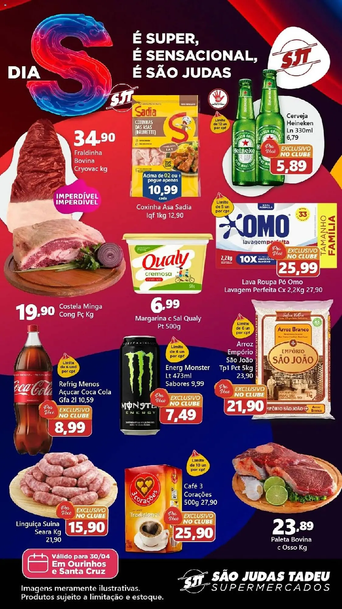 Encarte de Folheto São Judas Tadeu 30 de abril até 1 de maio 2026 - Pagina 1