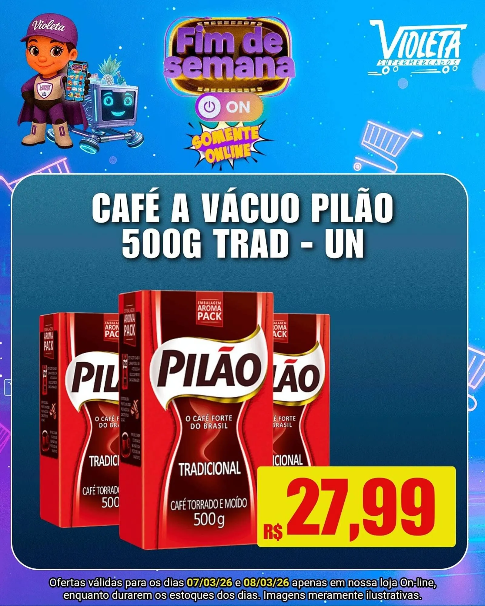 Encarte de Catálogo Violeta Supermercados 7 de março até 8 de março 2026 - Pagina 4