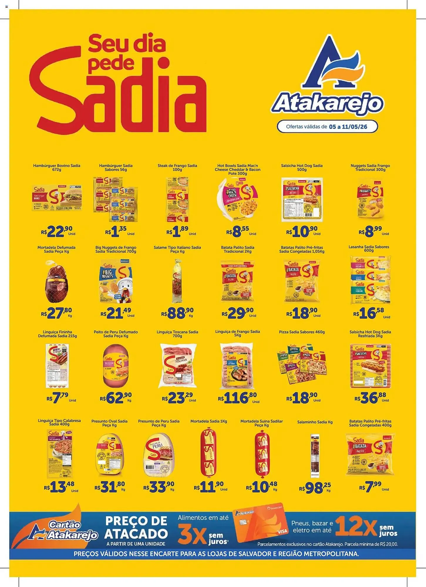 Encarte de Encarte Atakarejo 5 de maio até 11 de maio 2026 - Pagina 1