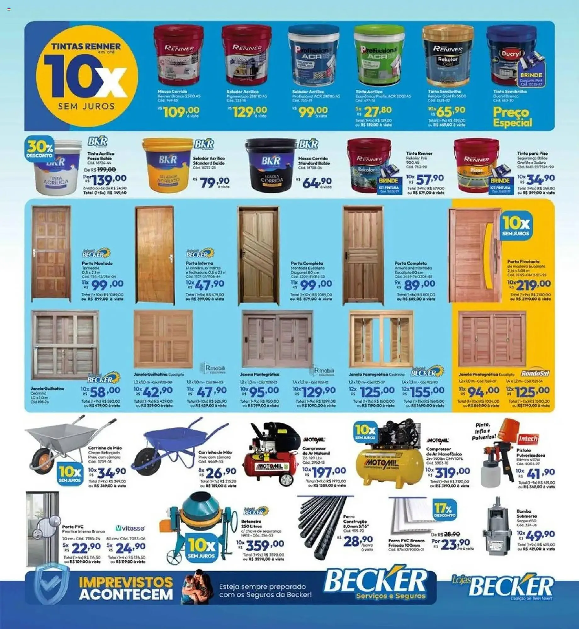 Encarte de Folheto Lojas Becker 1 de abril até 30 de abril 2026 - Pagina 9
