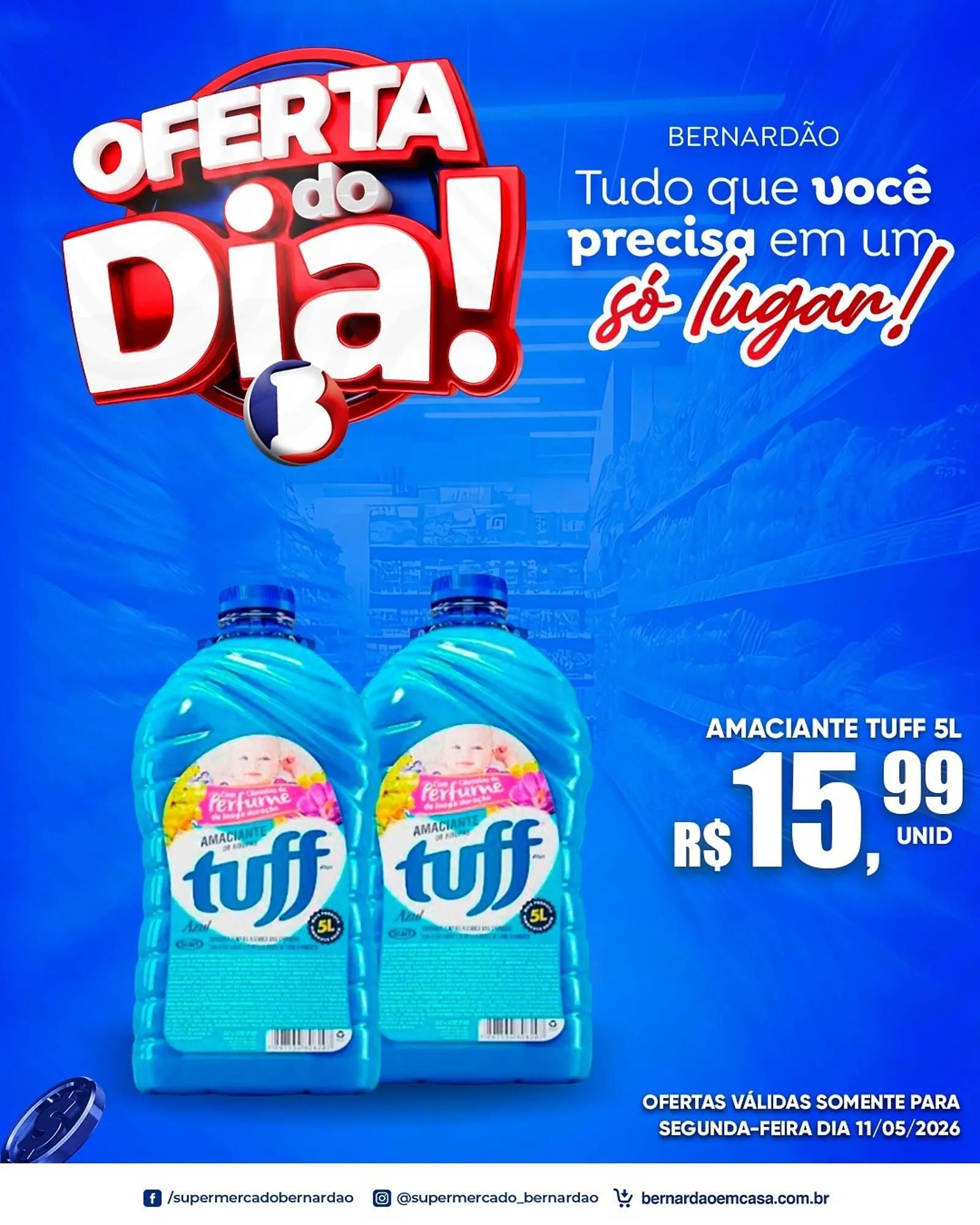 Encarte de Catálogo Supermercado Bernardão 11 de maio até 11 de maio 2026 - Pagina 7