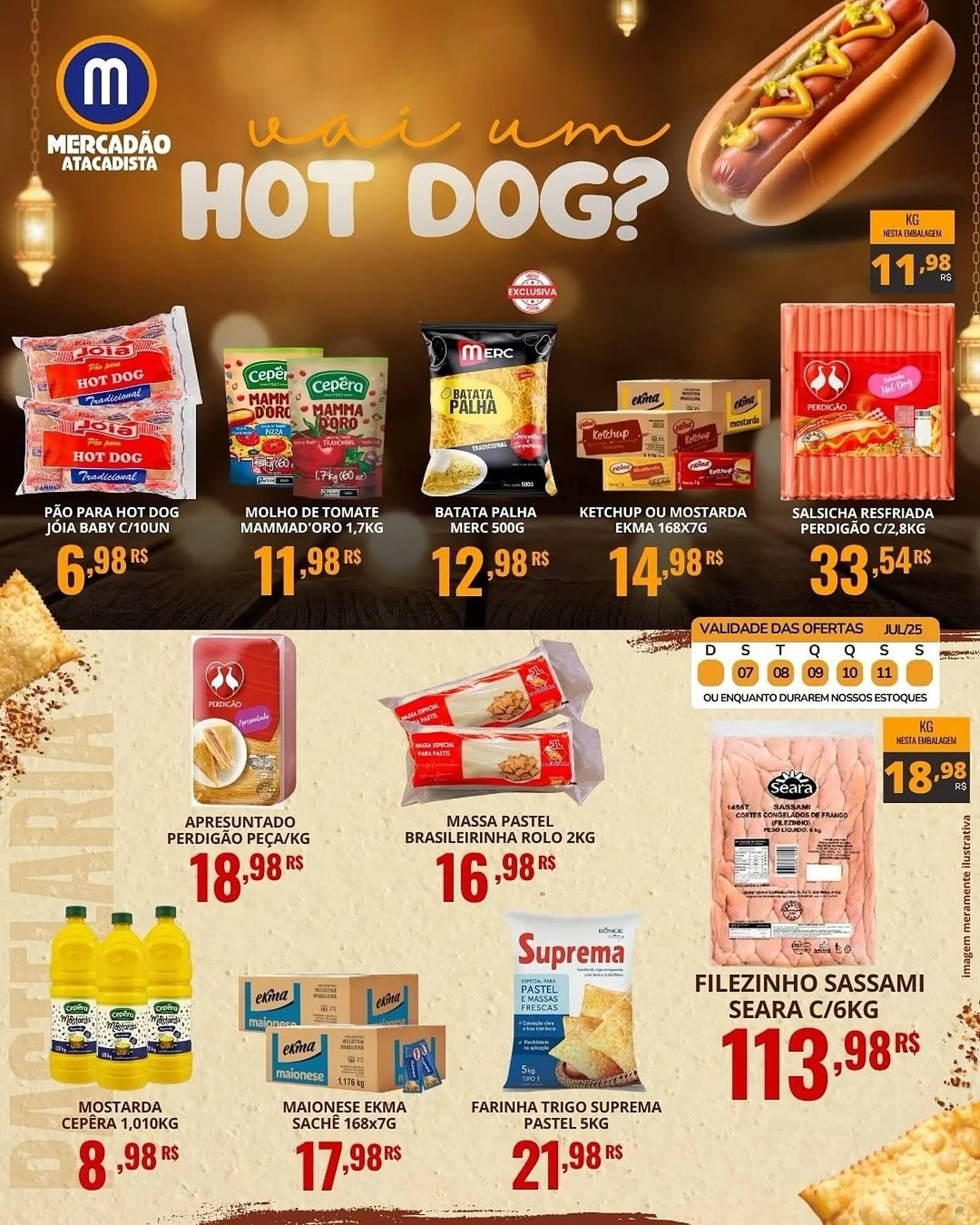 Encarte de Catálogo Mercadão Atacadista 7 de julho até 11 de julho 2025 - Pagina 2