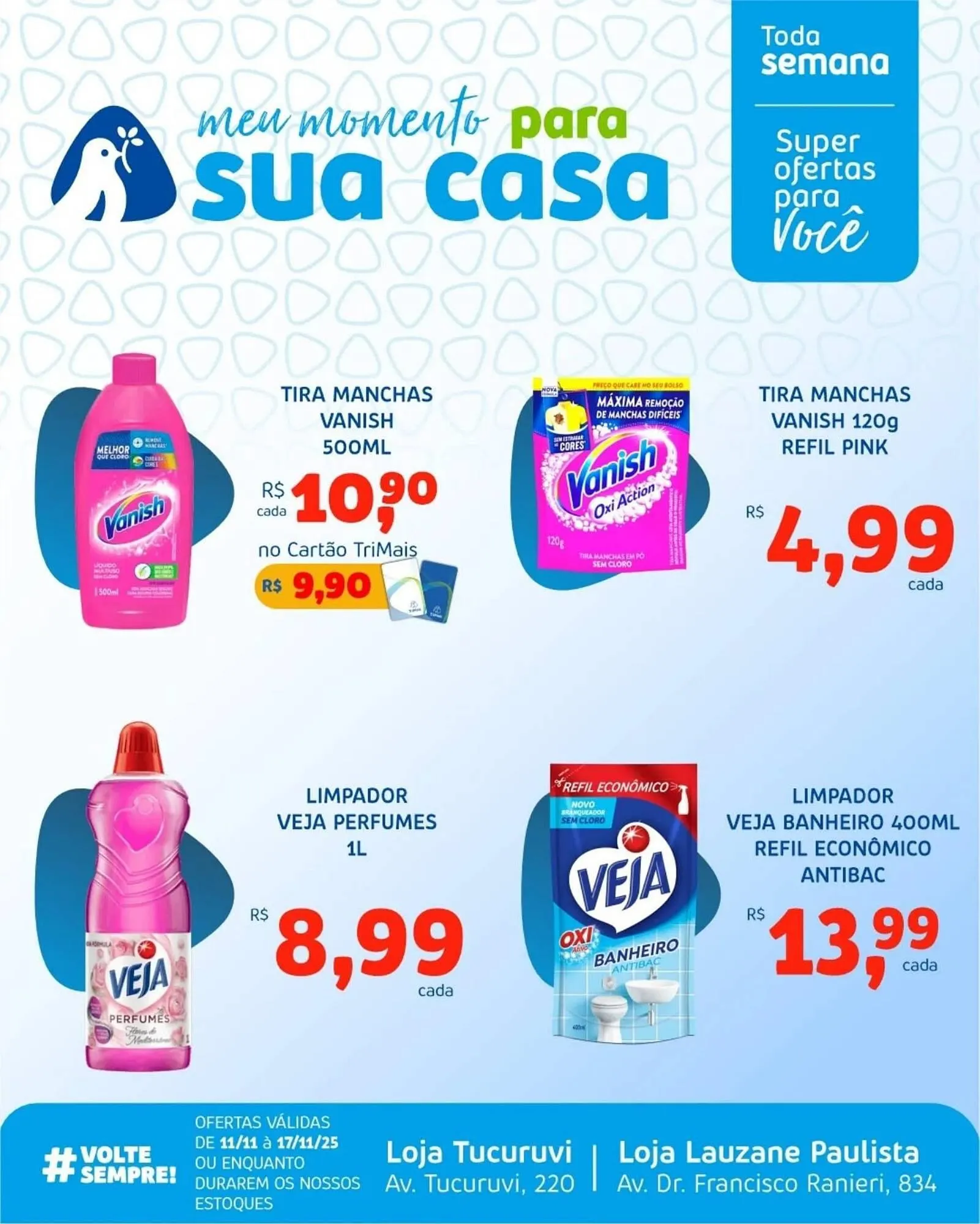 Encarte de Catálogo Trimais Supermercado 11 de novembro até 17 de novembro 2025 - Pagina 1