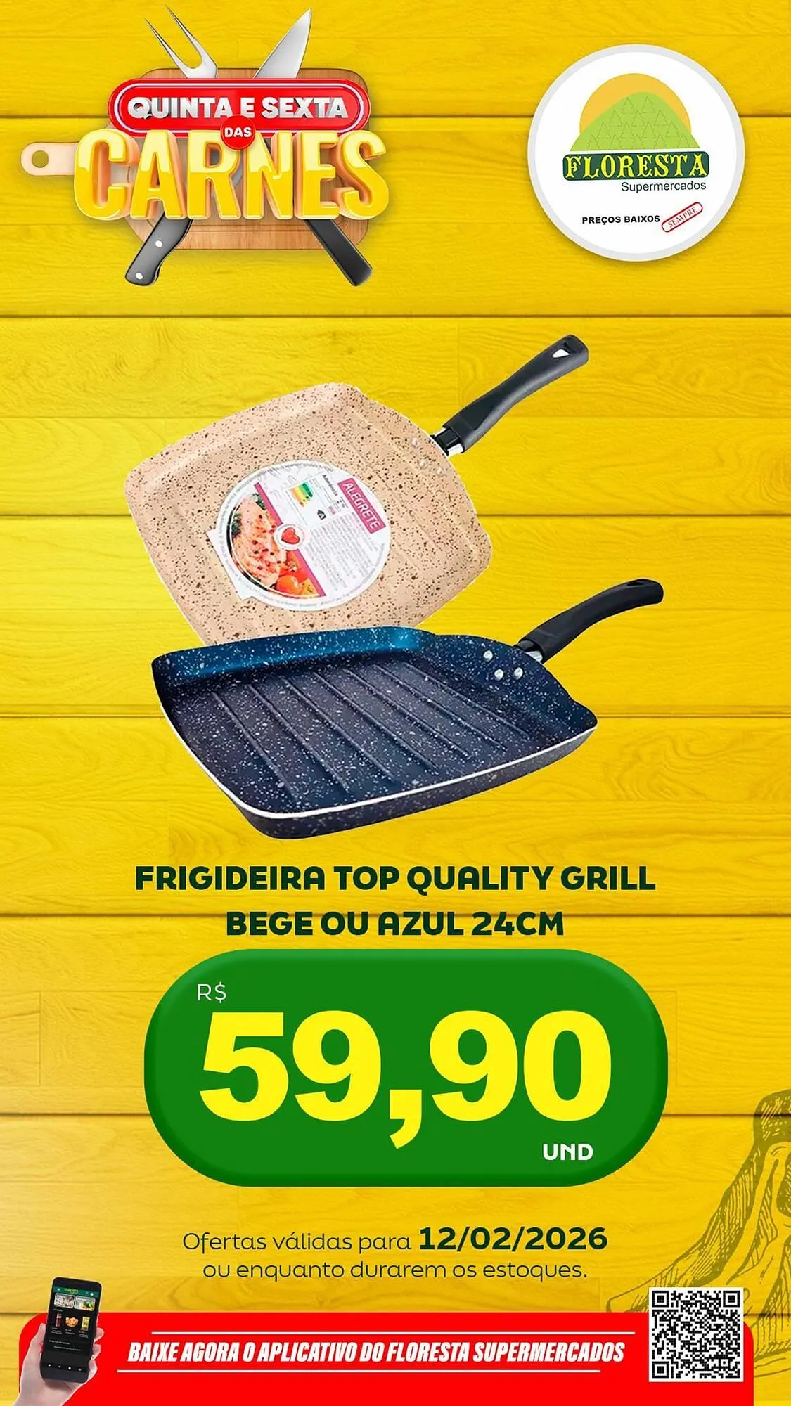 Encarte de Catálogo Floresta Supermercados 12 de fevereiro até 13 de fevereiro 2026 - Pagina 59