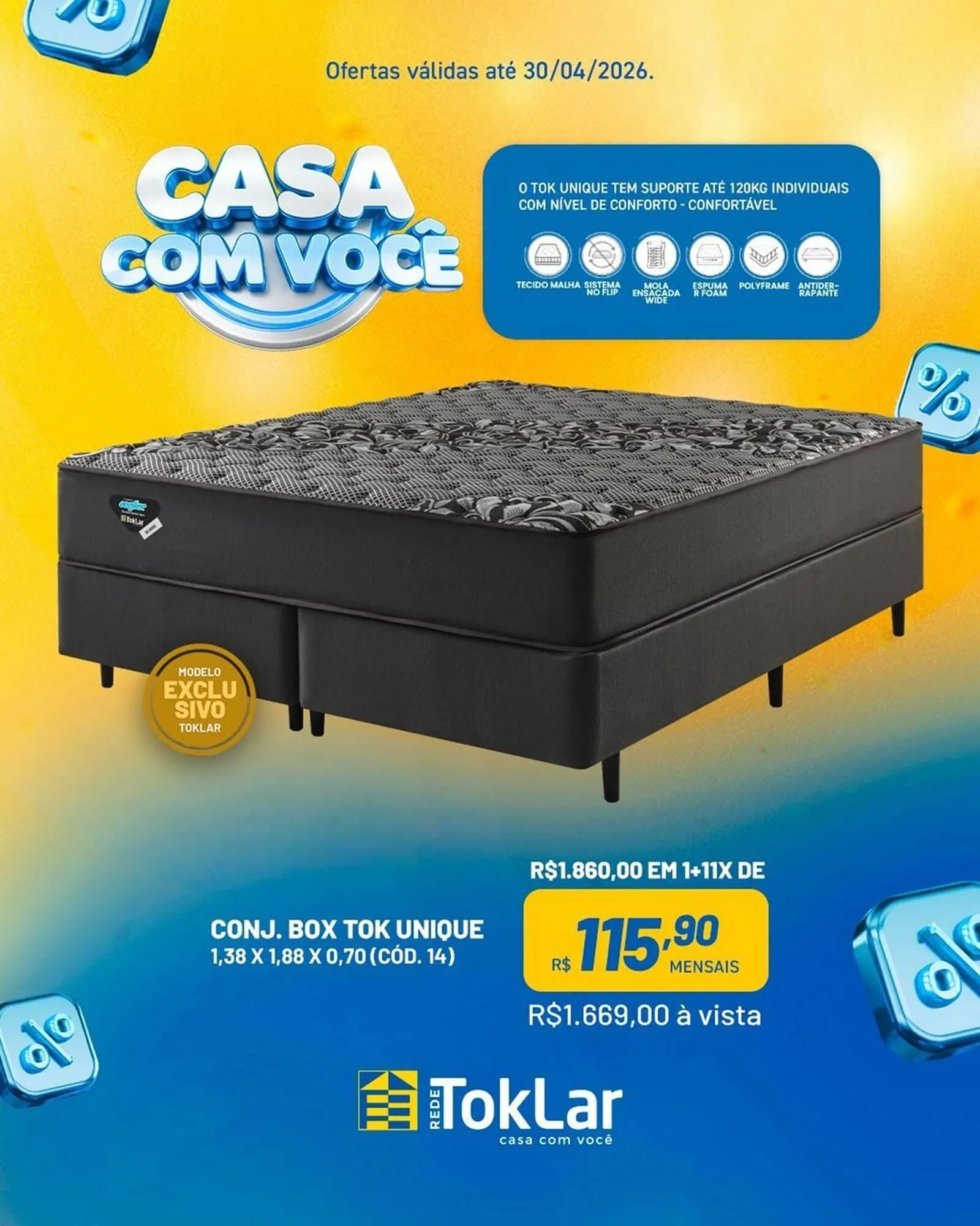 Encarte de Folheto Toklar 10 de abril até 30 de abril 2026 - Pagina 2