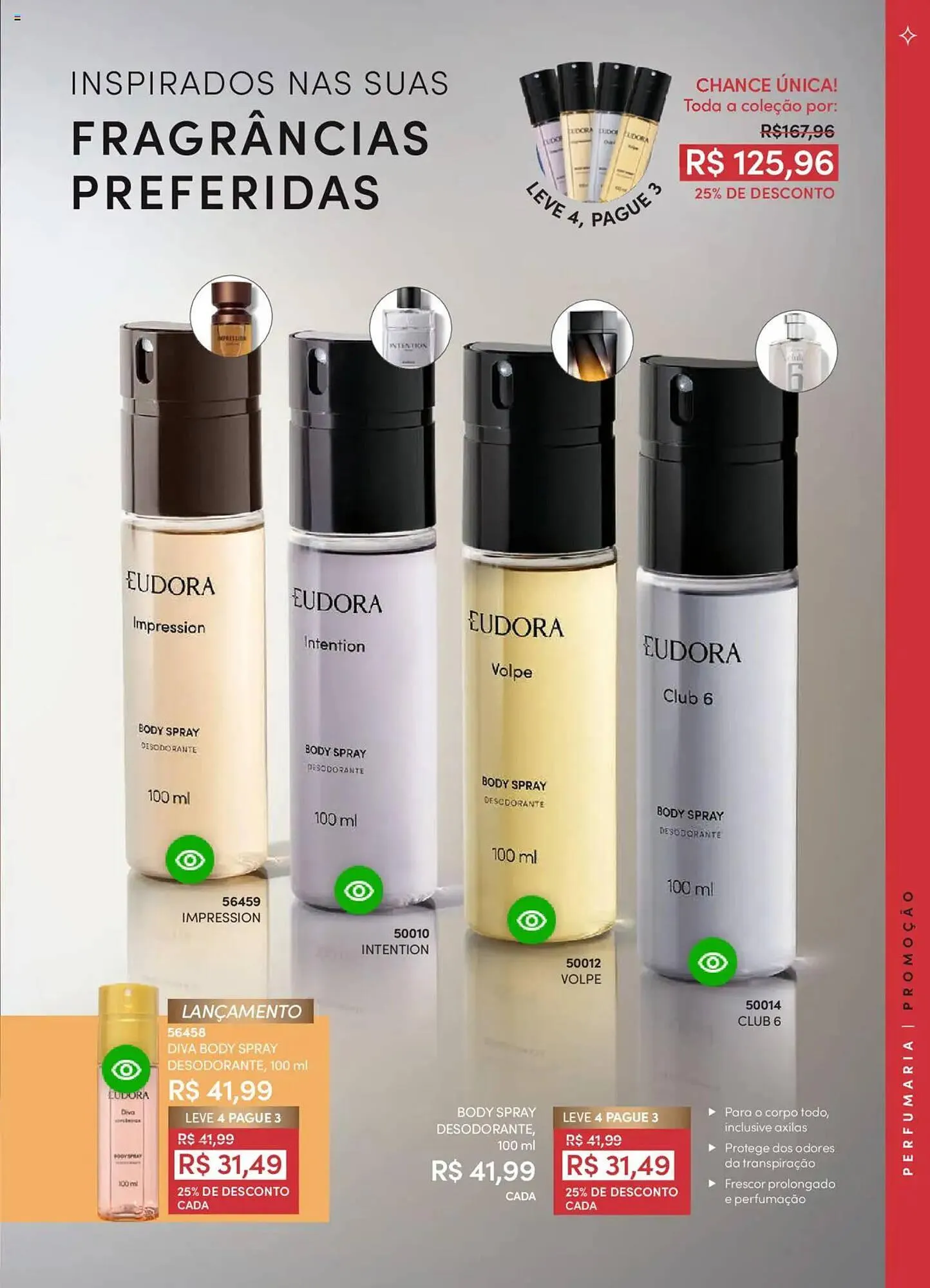 Encarte de Catálogo Eudora 25 de junho até 17 de julho 2025 - Pagina 19