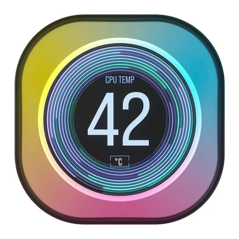 Modulo de Tela Corsair Icue Link LCD, Preto, CW-9061011-WW