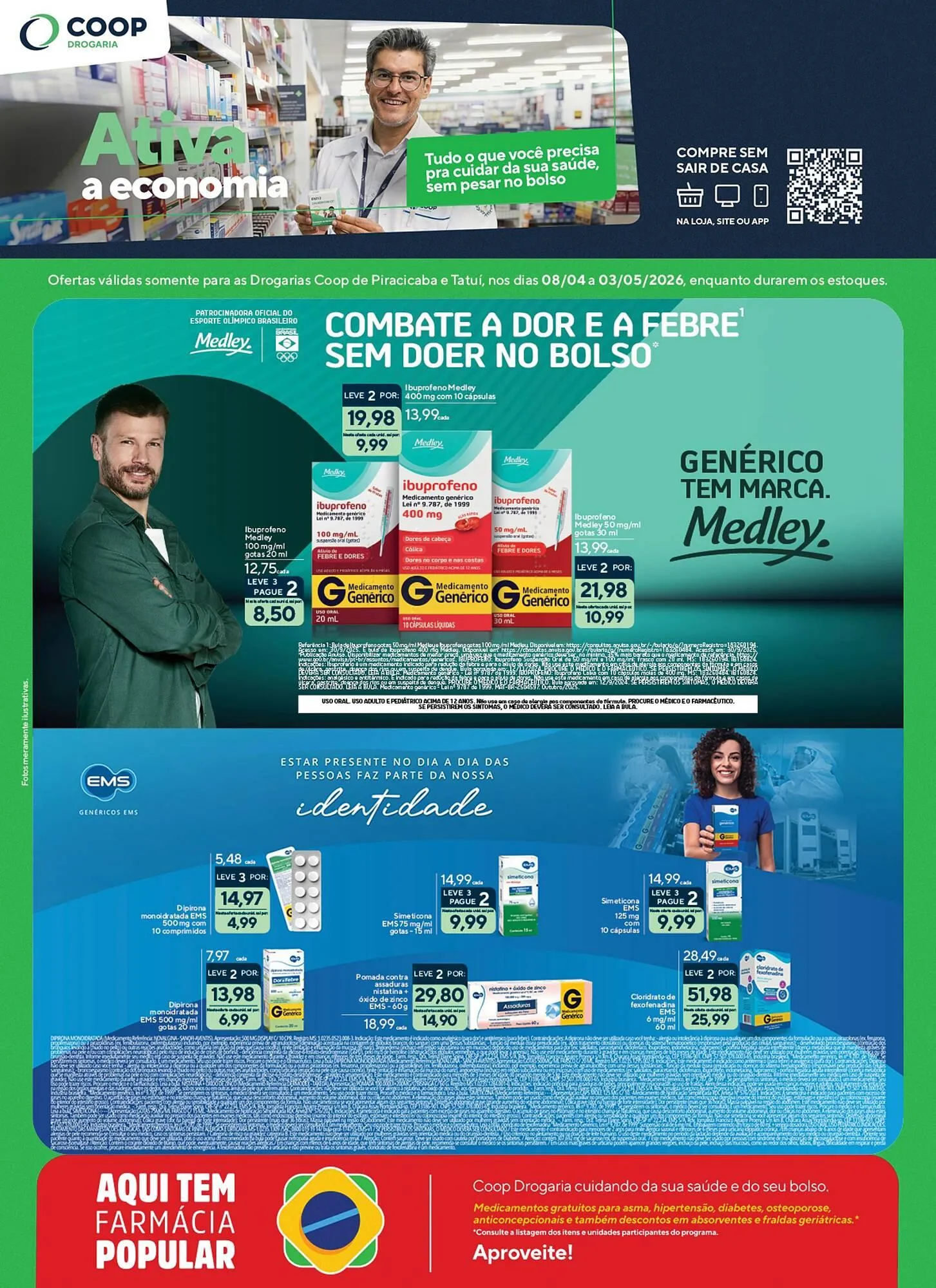 Encarte de Folheto Coop 8 de abril até 3 de maio 2026 - Pagina 1
