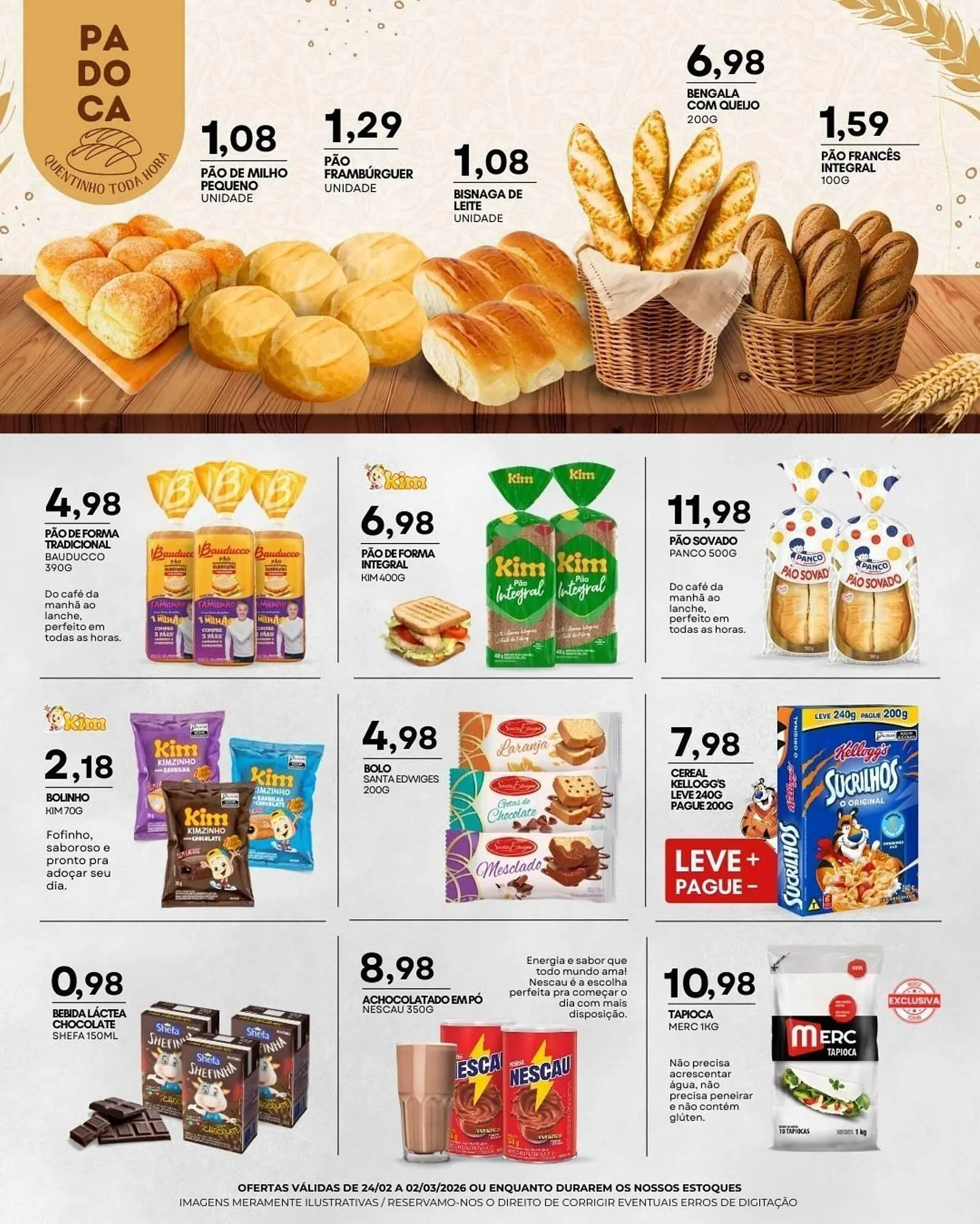 Encarte de Folheto Mercadão Atacadista 24 de fevereiro até 2 de março 2026 - Pagina 2