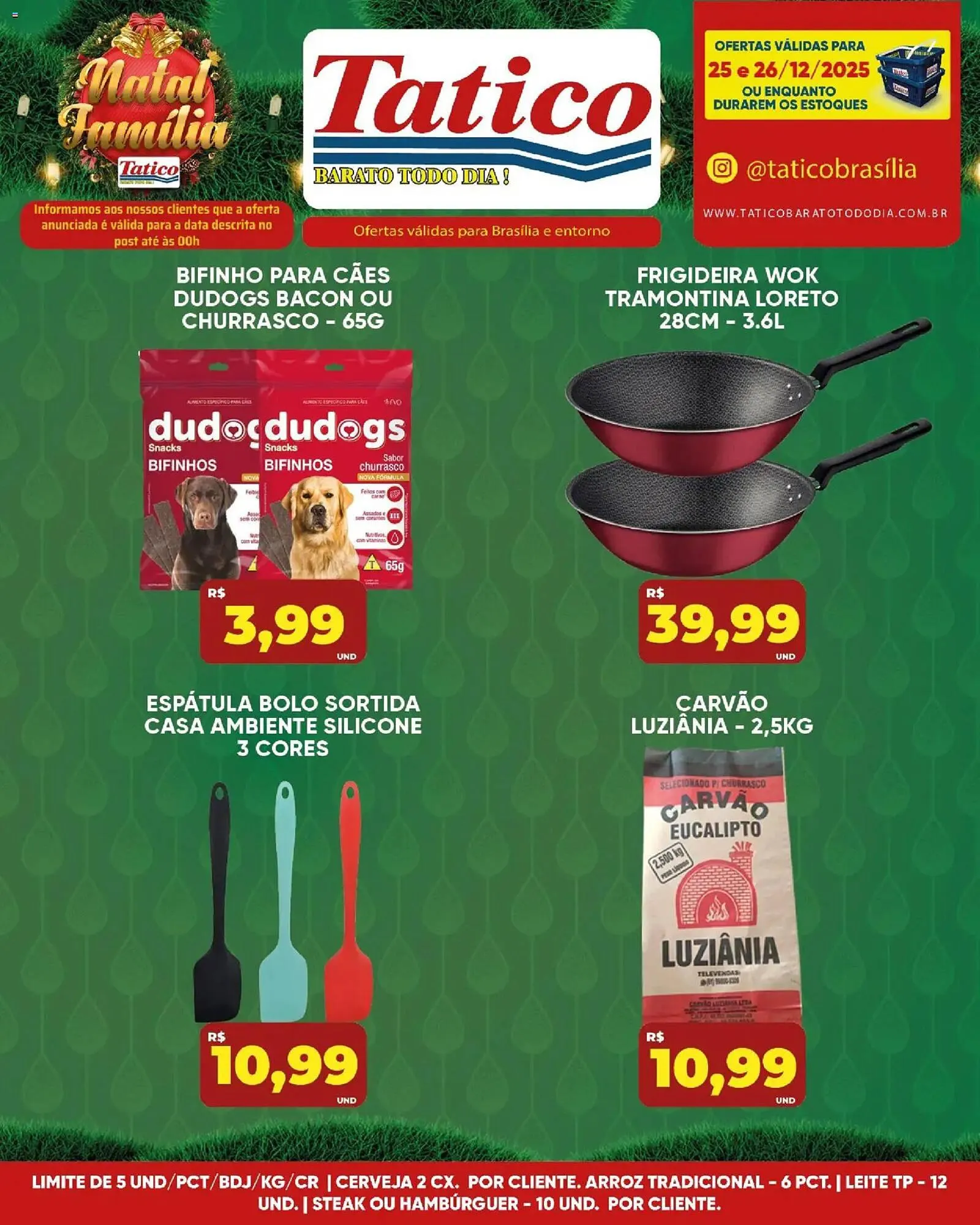 Encarte de Tabloide Tatico 26 de dezembro até 28 de dezembro 2025 - Pagina 8