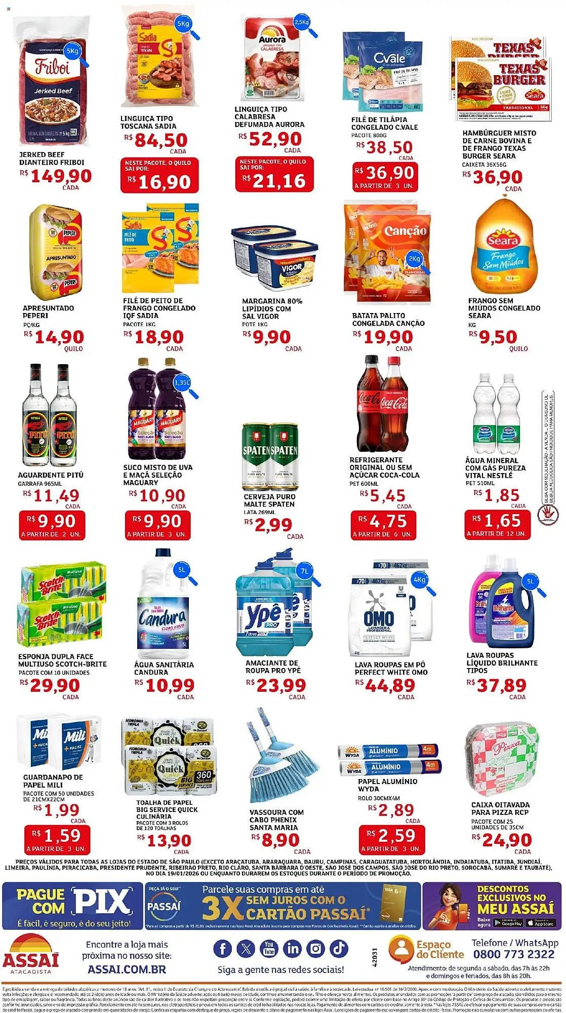 Encarte de Encarte Assaí Atacadista 19 de janeiro até 19 de janeiro 2026 - Pagina 2