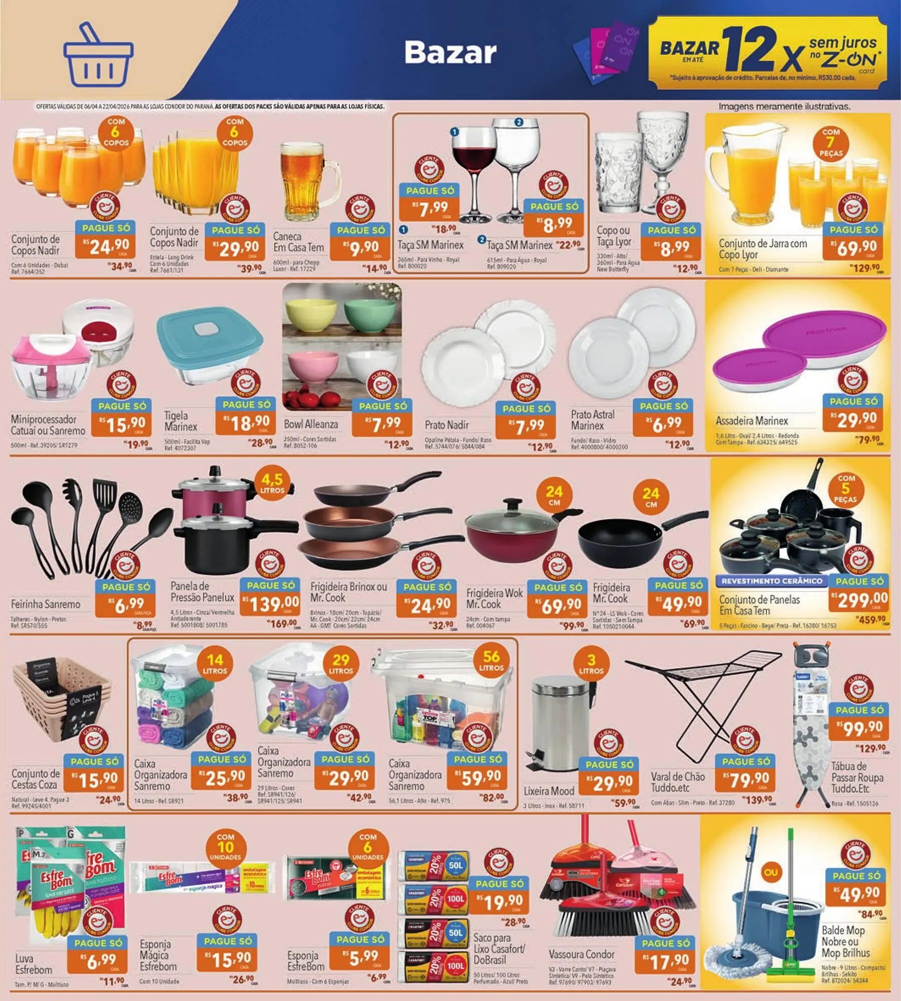 Encarte de Catálogo Supermercados Condor 6 de abril até 22 de abril 2026 - Pagina 25