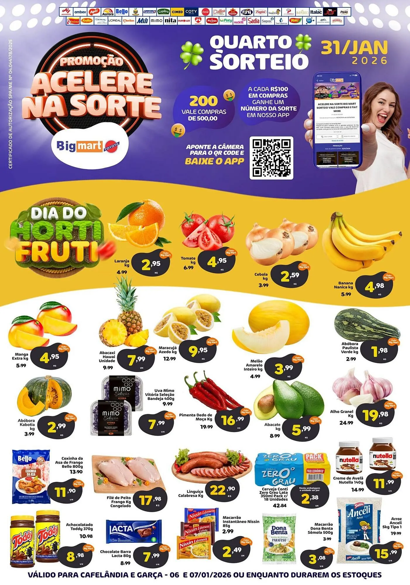 Encarte de Catálogo Bigmart 6 de janeiro até 7 de janeiro 2026 - Pagina 1