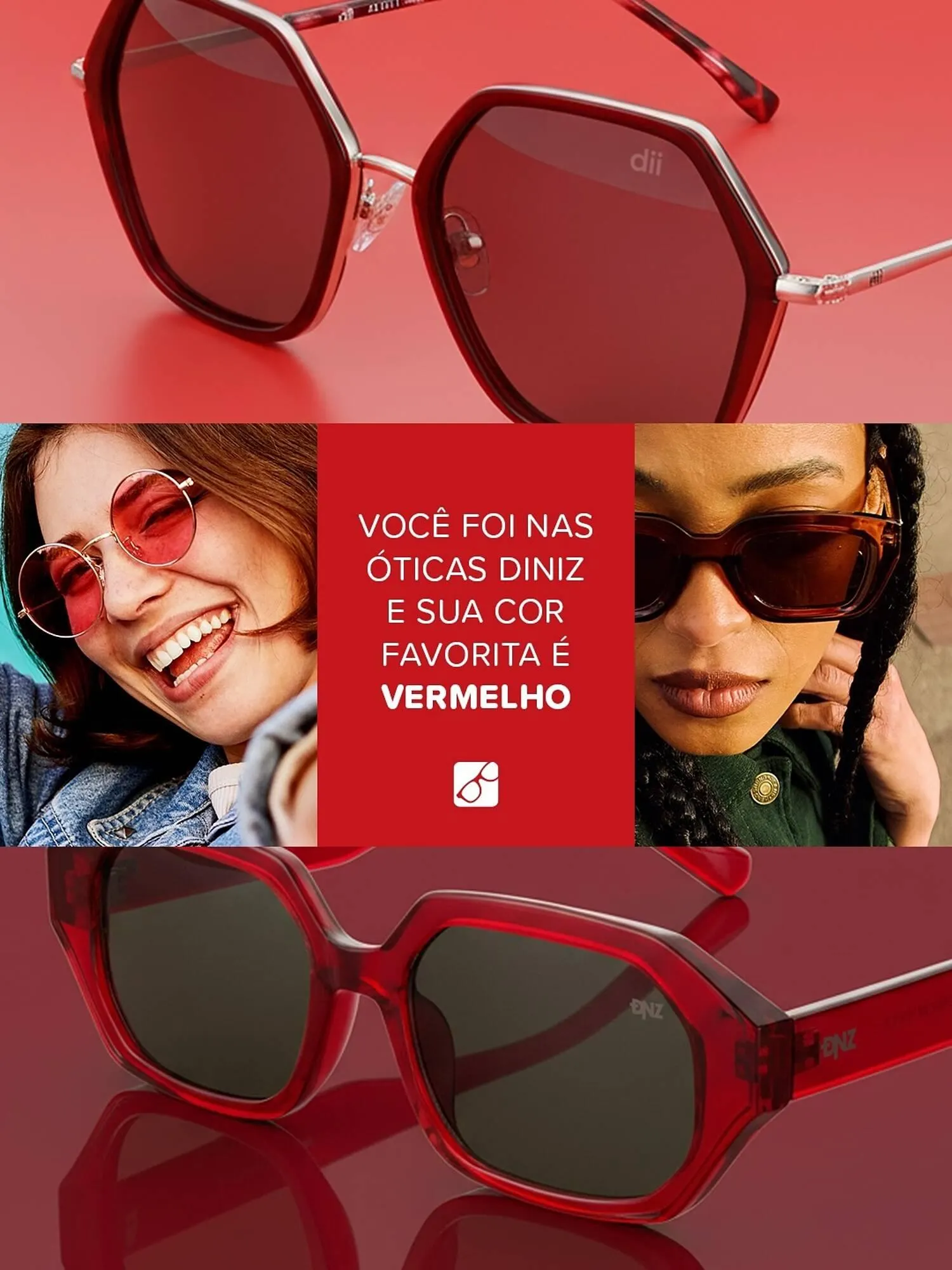 Encarte de Catálogo Óticas Diniz 17 de dezembro até 23 de dezembro 2025 - Pagina 1