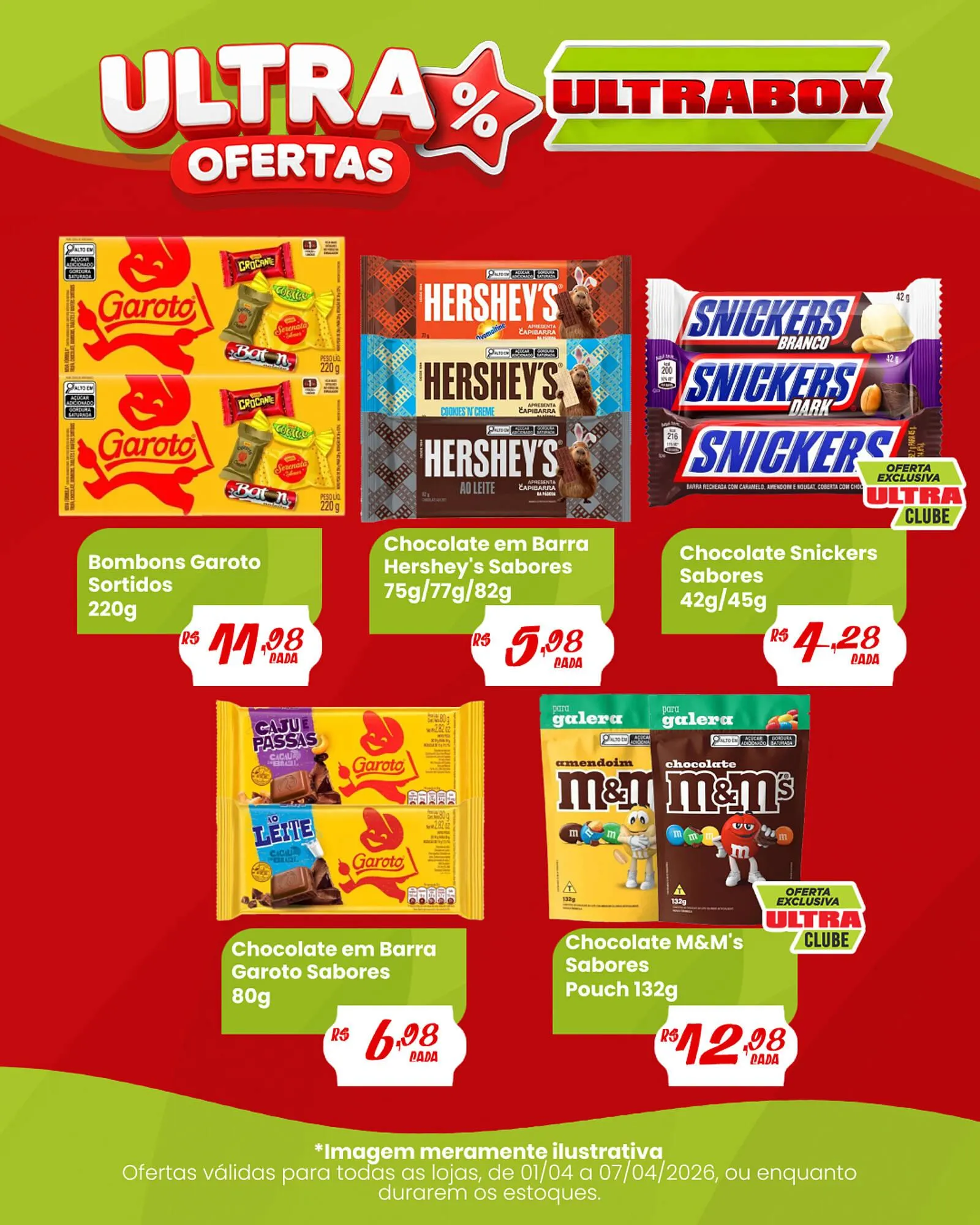 Encarte de Panfleto Ultrabox 1 de abril até 7 de abril 2026 - Pagina 1