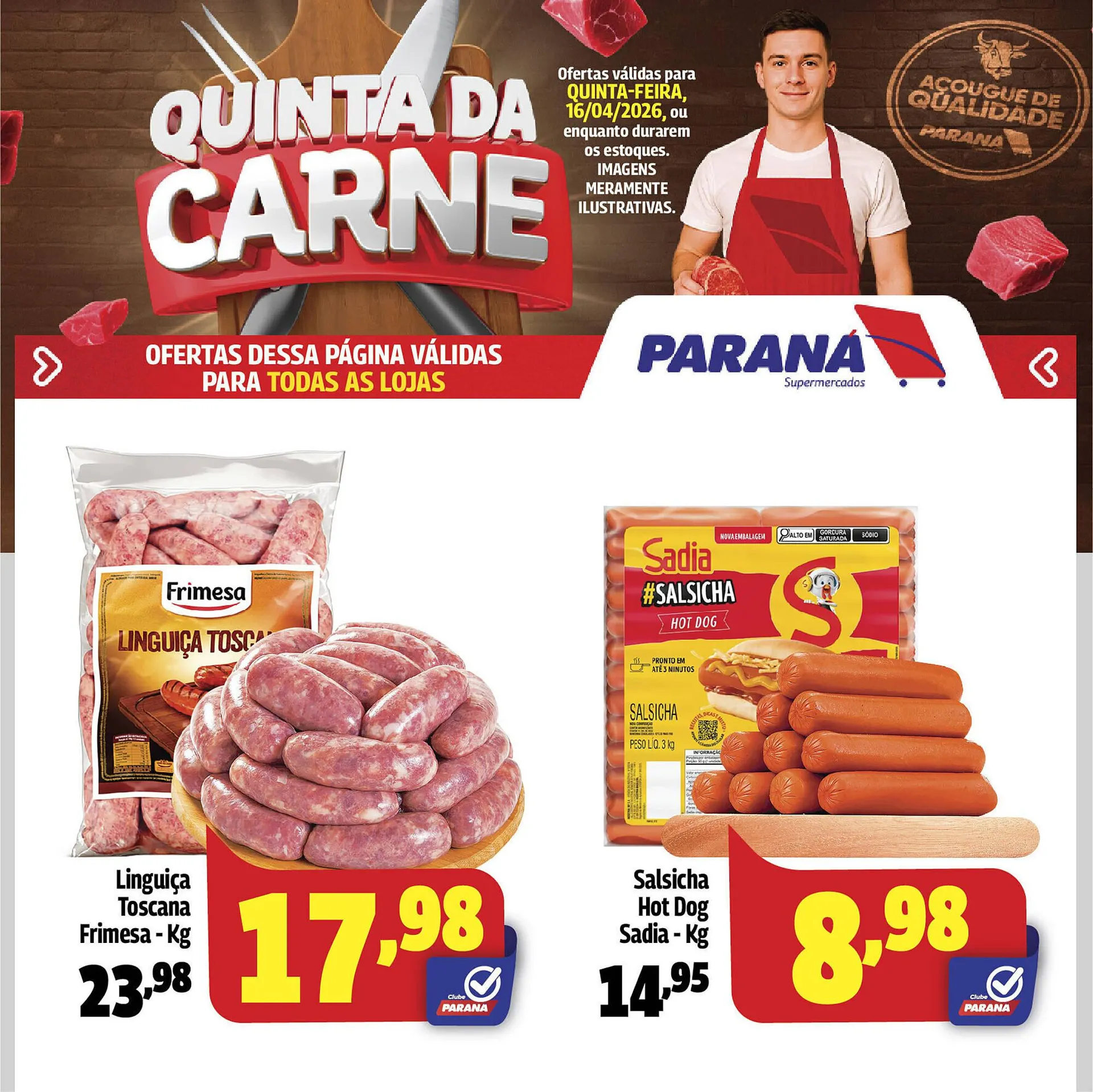 Encarte de Folheto Supermercado Paraná 16 de abril até 16 de abril 2026 - Pagina 2