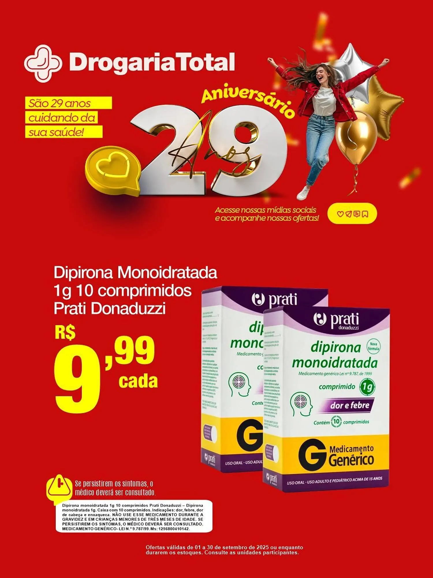 Encarte de Catálogo Drogaria Total 15 de setembro até 30 de setembro 2025 - Pagina 4
