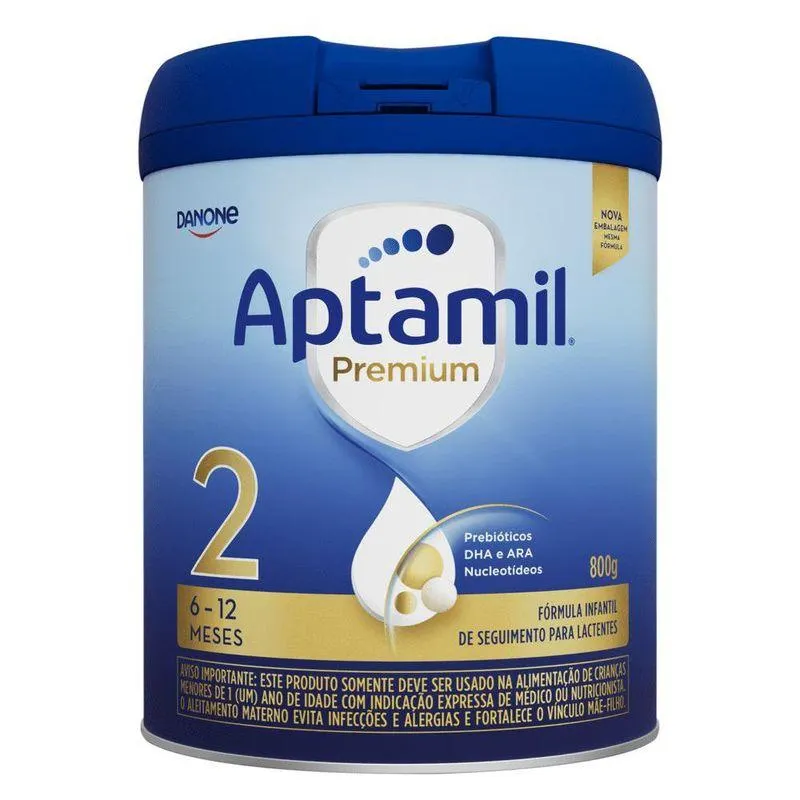 Fórmula Infantil Aptamil Premium 2 800g