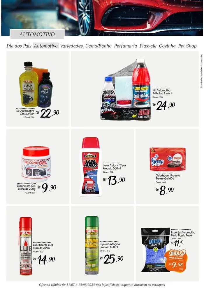 Encarte de Bazar & Eletro Giassi 11 de julho até 14 de agosto 2024 - Pagina 8