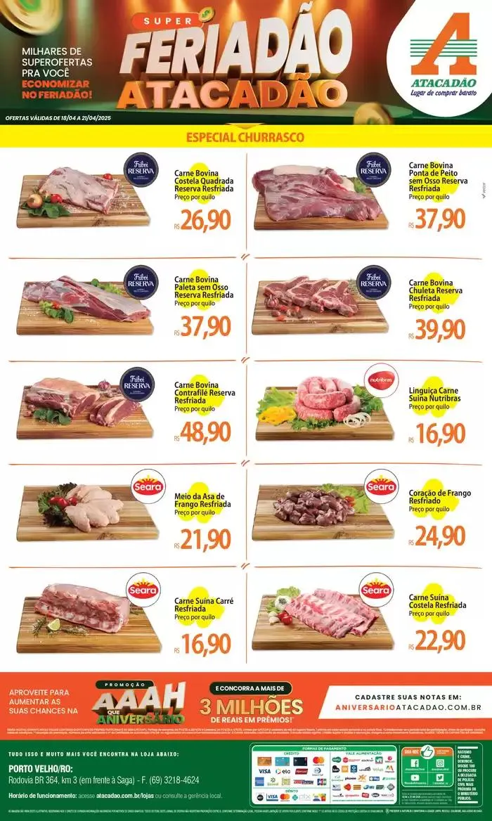 Encarte de Ofertas especiais atraentes para todos 18 de abril até 21 de abril 2025 - Pagina 1