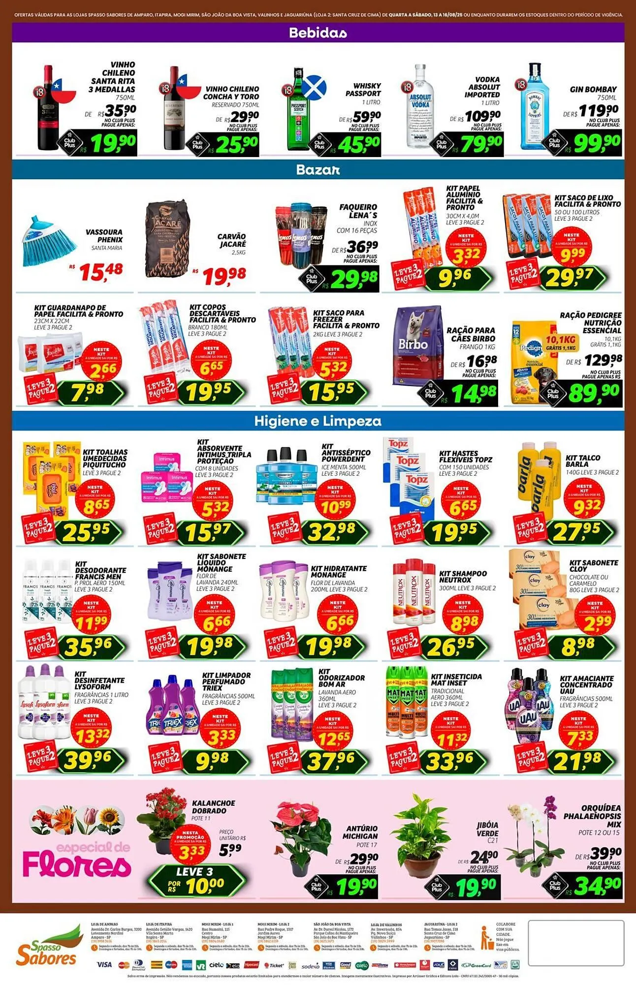 Encarte de Catálogo Spasso Sabores 13 de agosto até 16 de agosto 2025 - Pagina 4