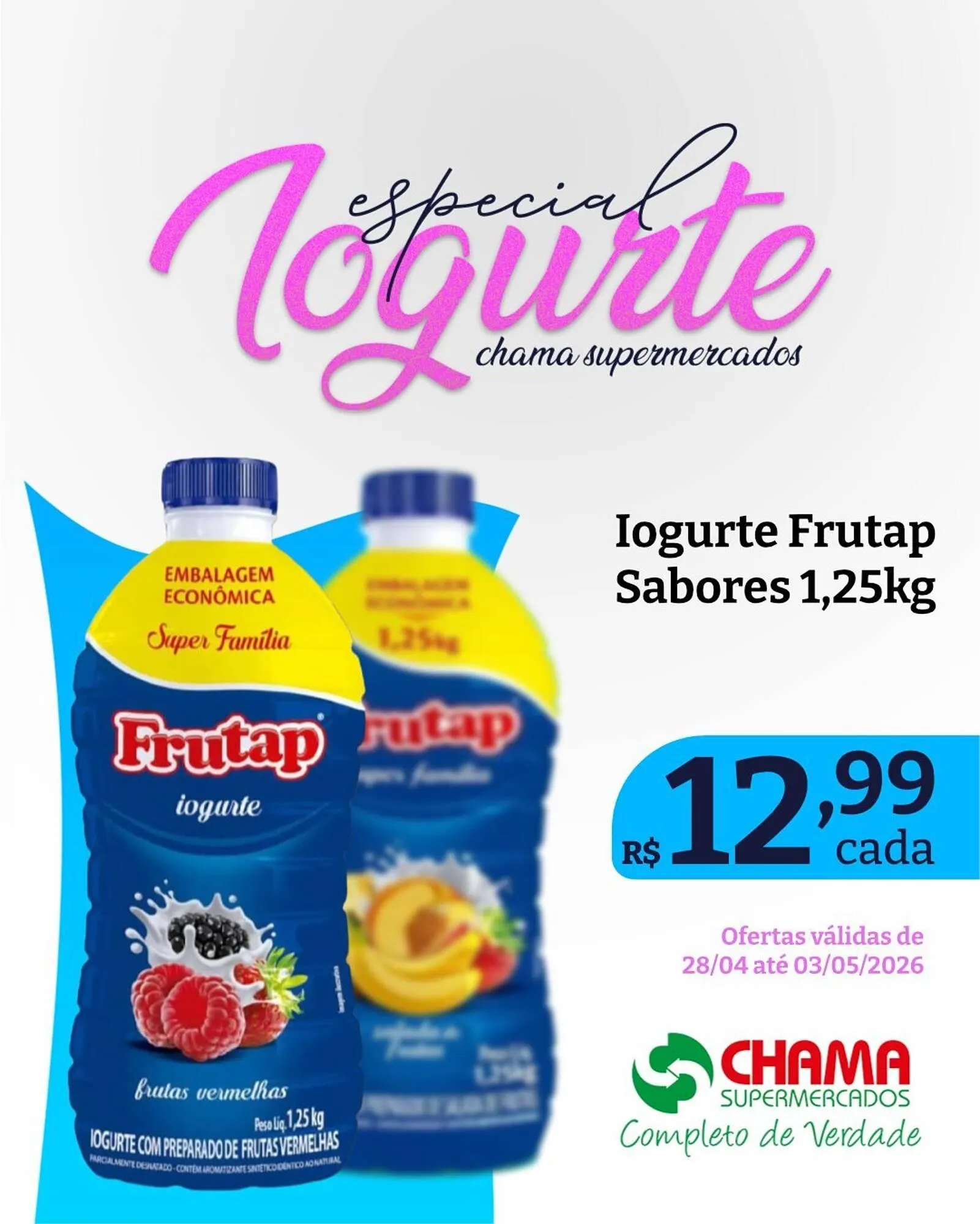 Encarte de Catálogo Chama Supermercados 28 de abril até 3 de maio 2026 - Pagina 4