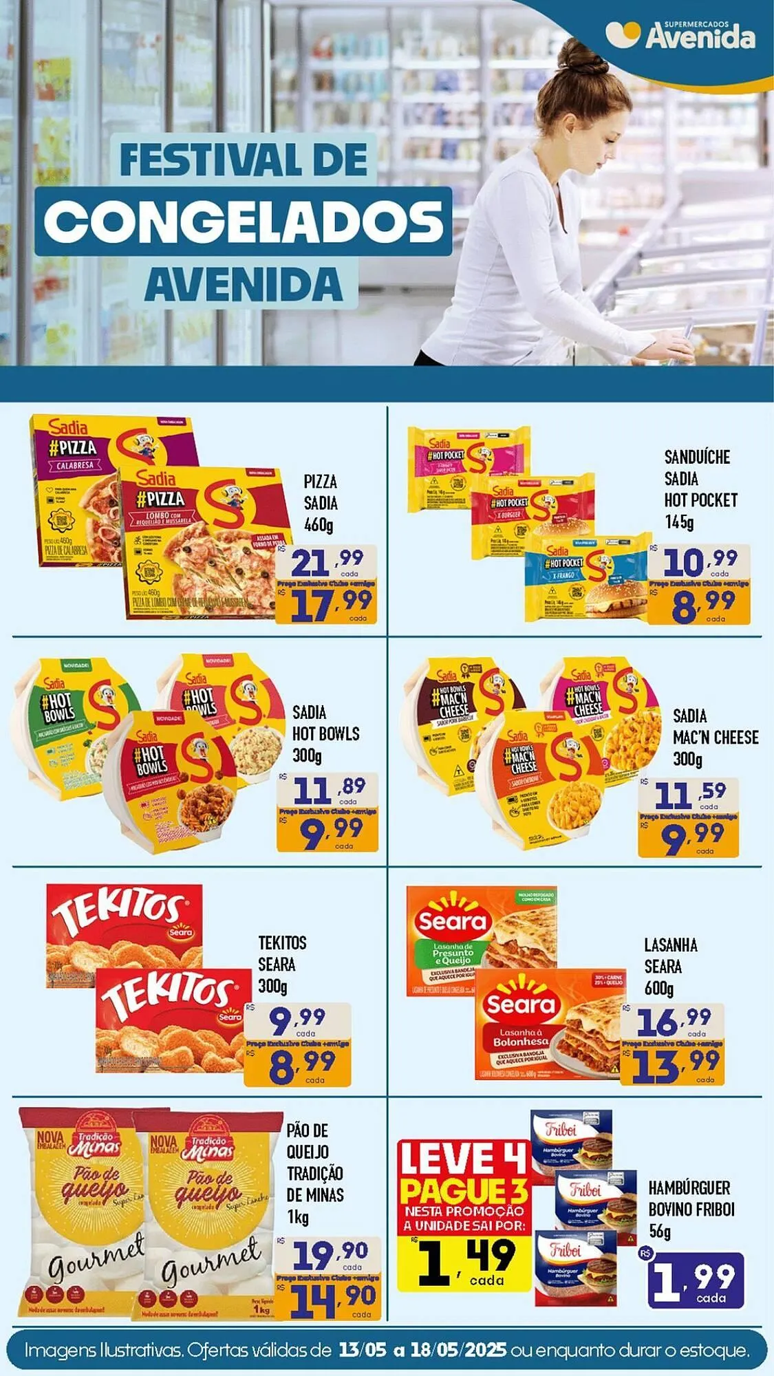 Encarte de Catálogo Supermercados Avenida 16 de maio até 18 de maio 2025 - Pagina 1