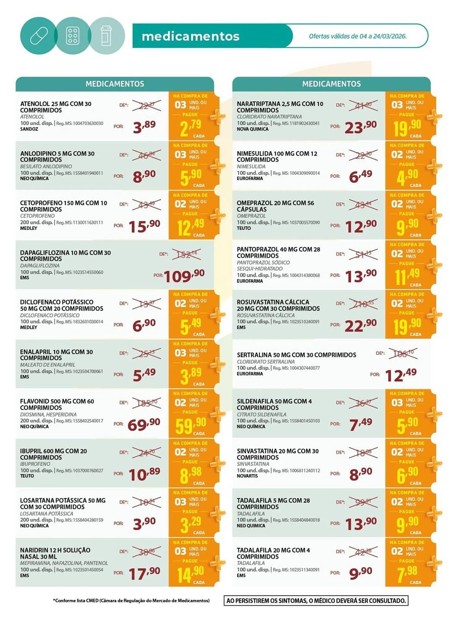 Encarte de Tabloide Cooper 4 de março até 24 de março 2026 - Pagina 4