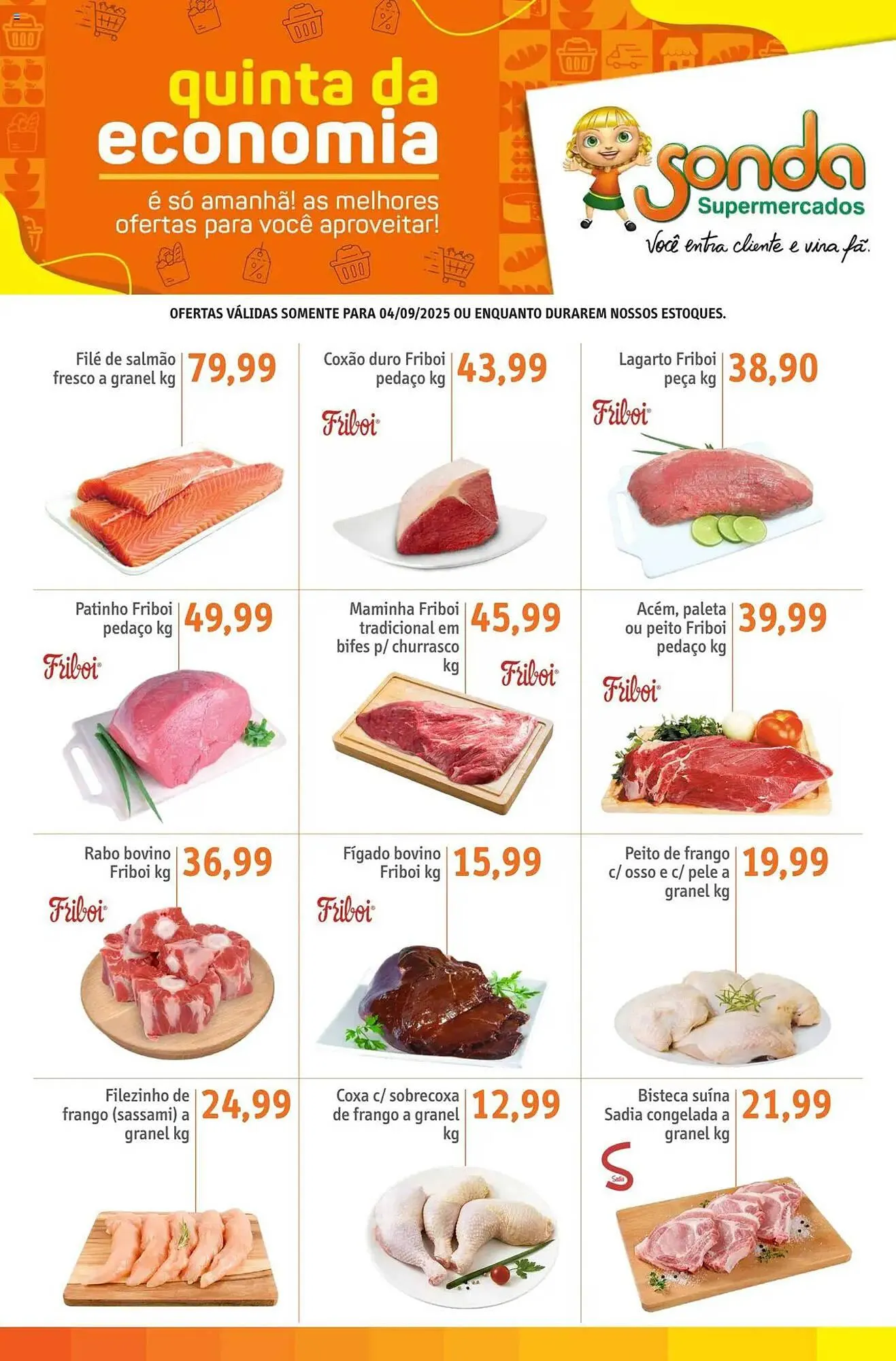 Encarte de Folheto Sonda 4 de setembro até 5 de setembro 2025 - Pagina 1