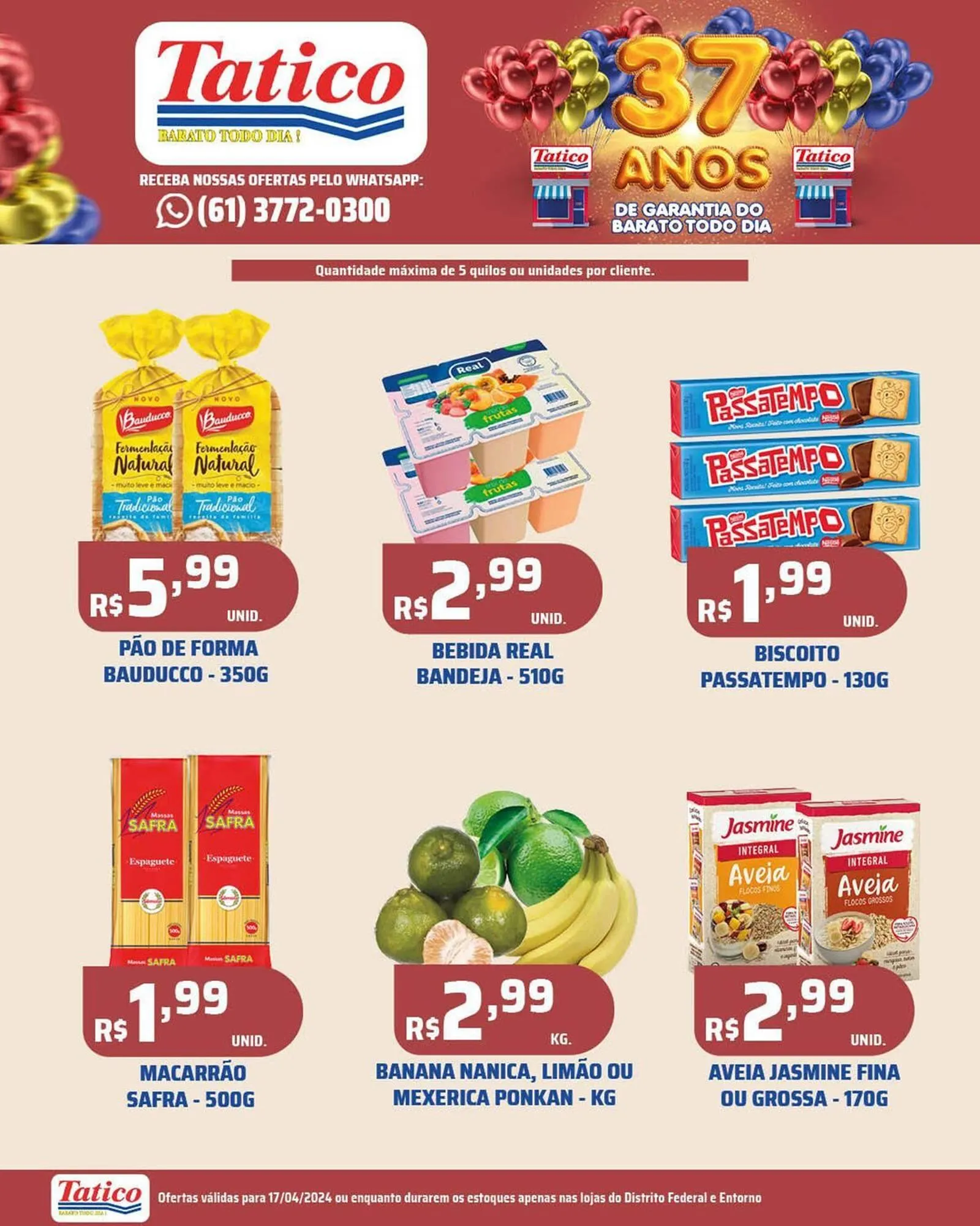 Encarte de Catálogo Tatico 17 de abril até 17 de abril 2024 - Pagina 13