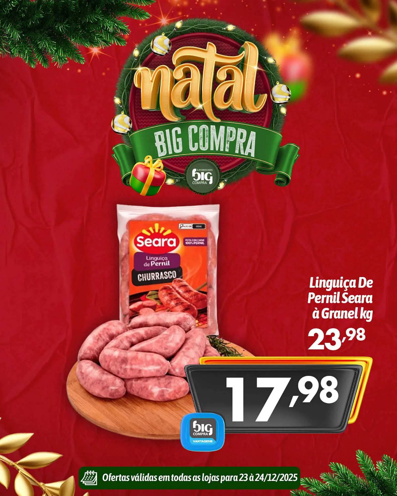 Encarte de Catálogo Supermercados Big Compra 23 de dezembro até 24 de dezembro 2025 - Pagina 3