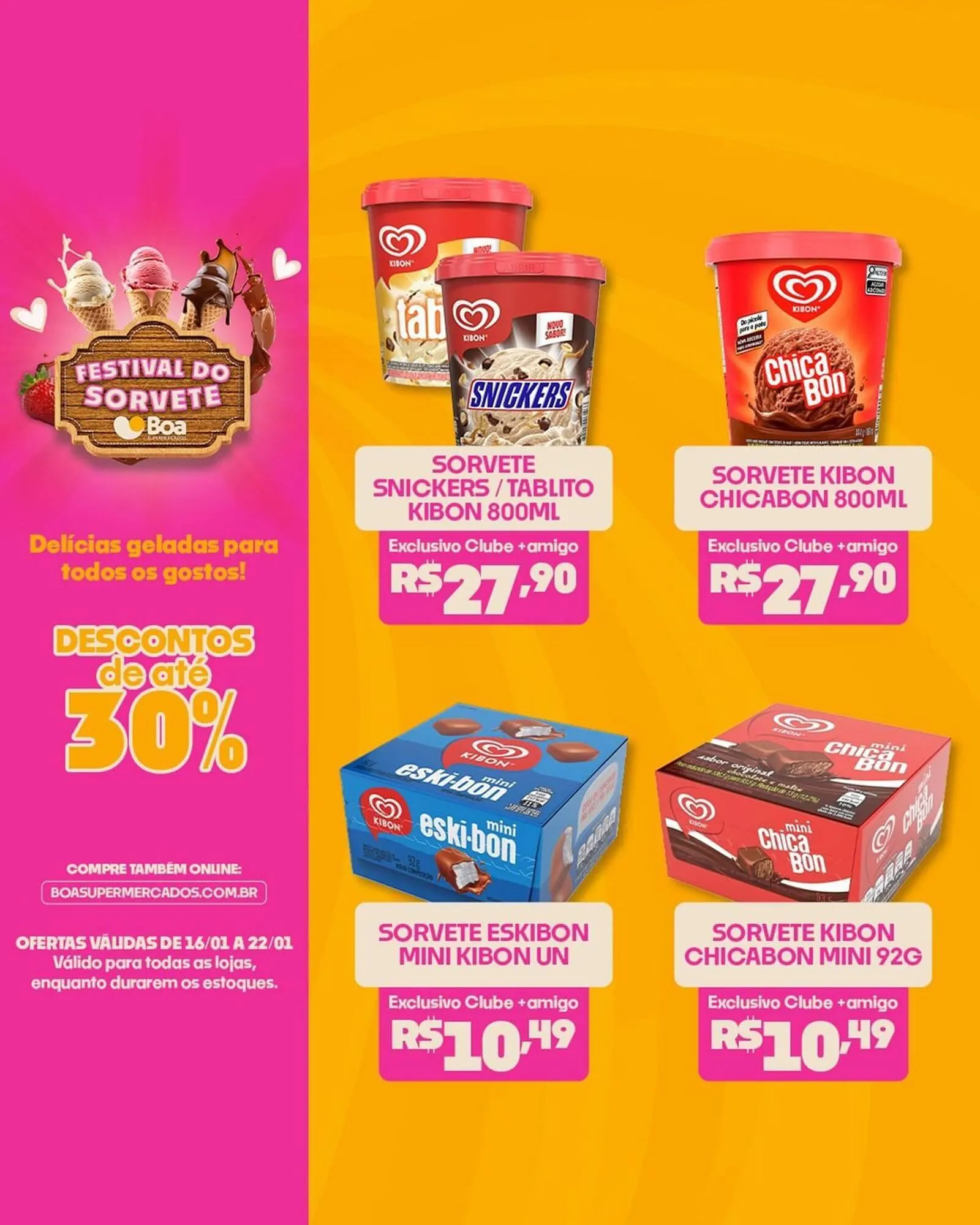 Encarte de Tabloide Boa Supermercados 19 de janeiro até 22 de janeiro 2026 - Pagina 4