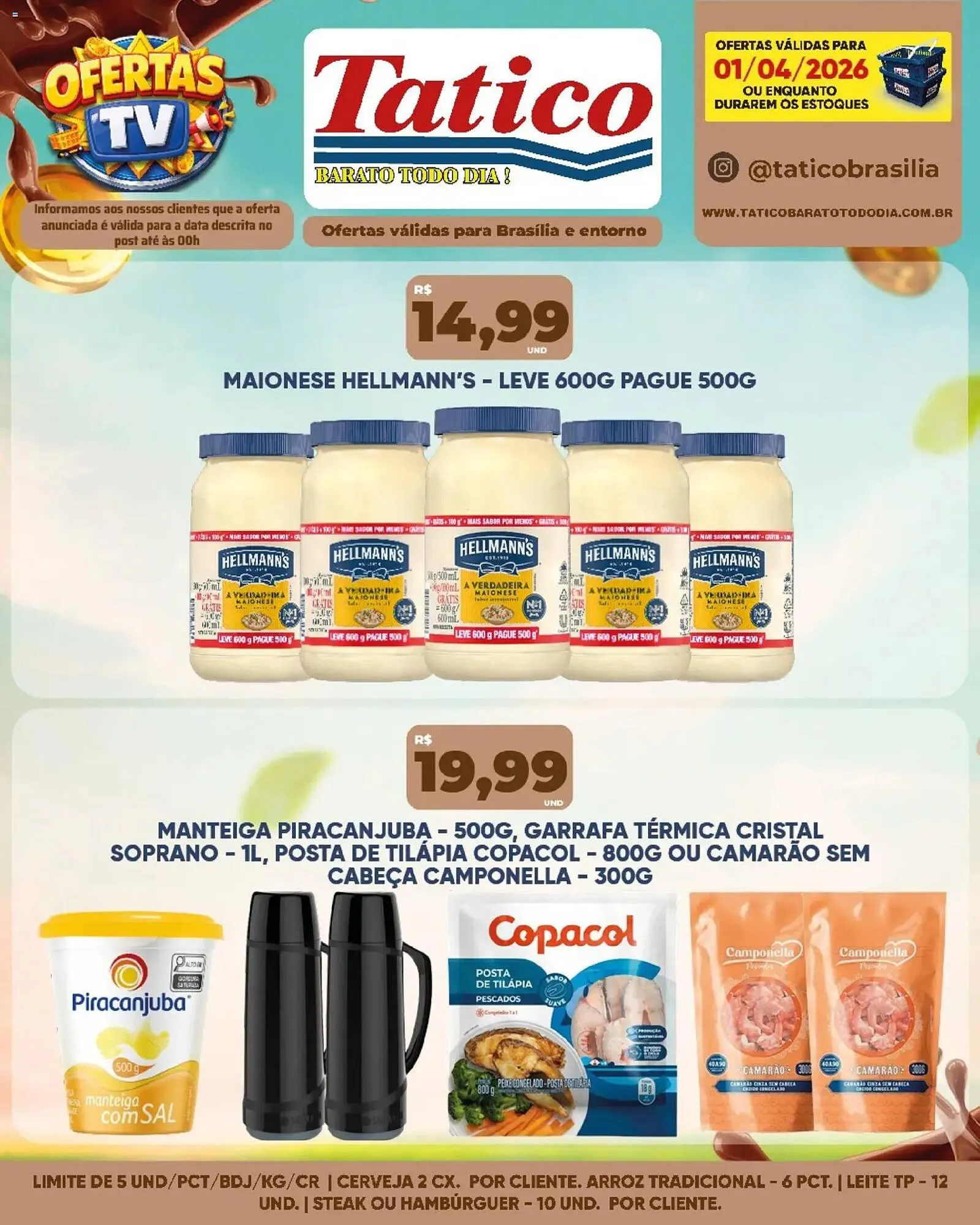 Encarte de Tabloide Tatico 2 de abril até 5 de abril 2026 - Pagina 21