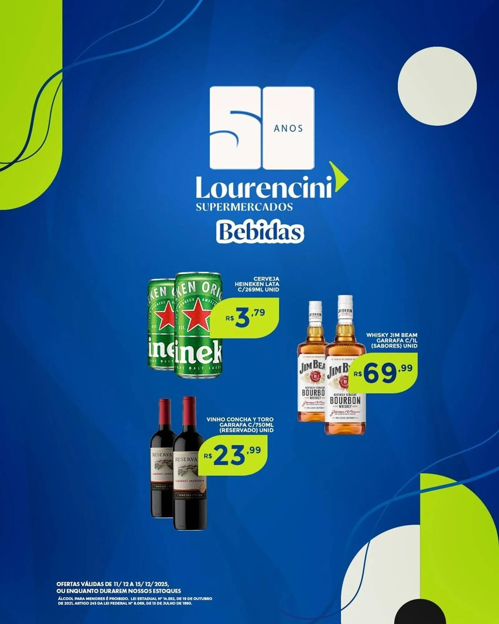 Encarte de Catálogo Lourencini Supermercados 12 de dezembro até 15 de dezembro 2025 - Pagina 8